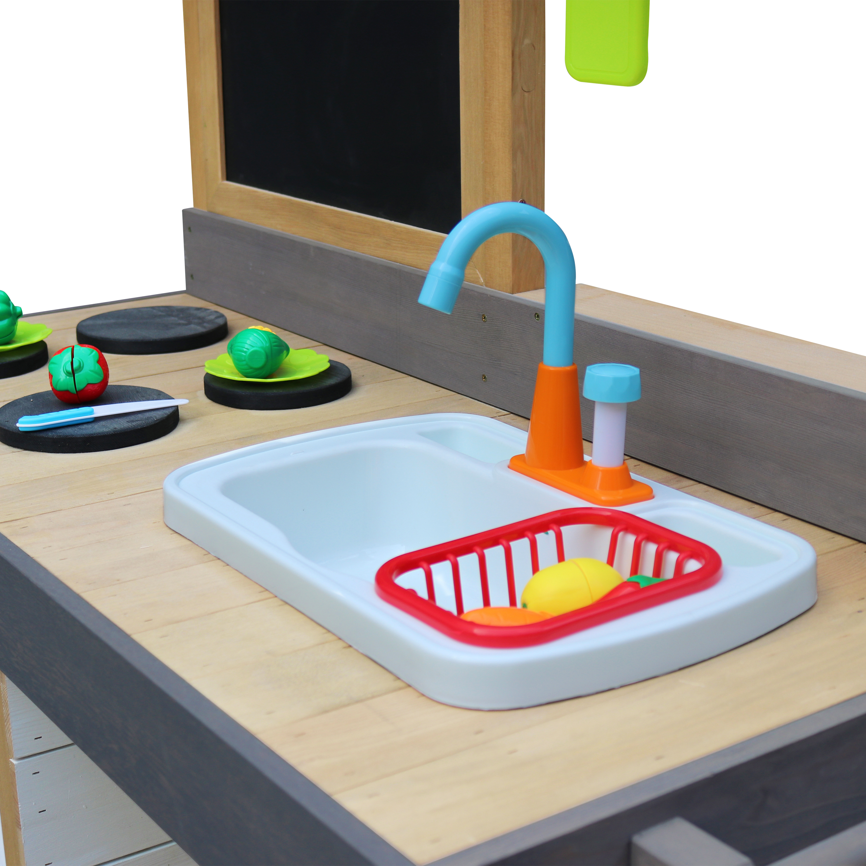 Rosa Zand & Water Speelkeuken Groot