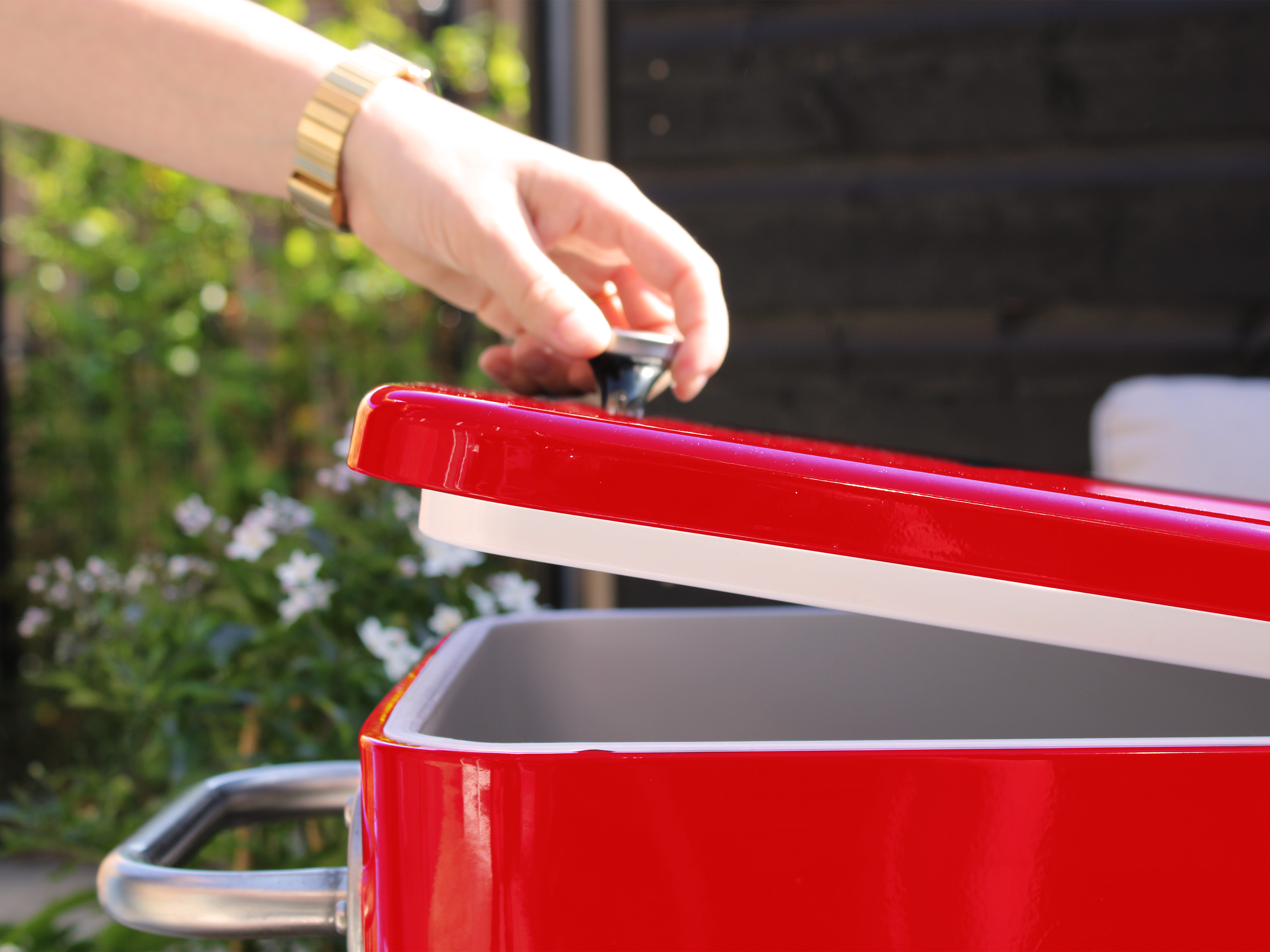 Retro Cooler Rood