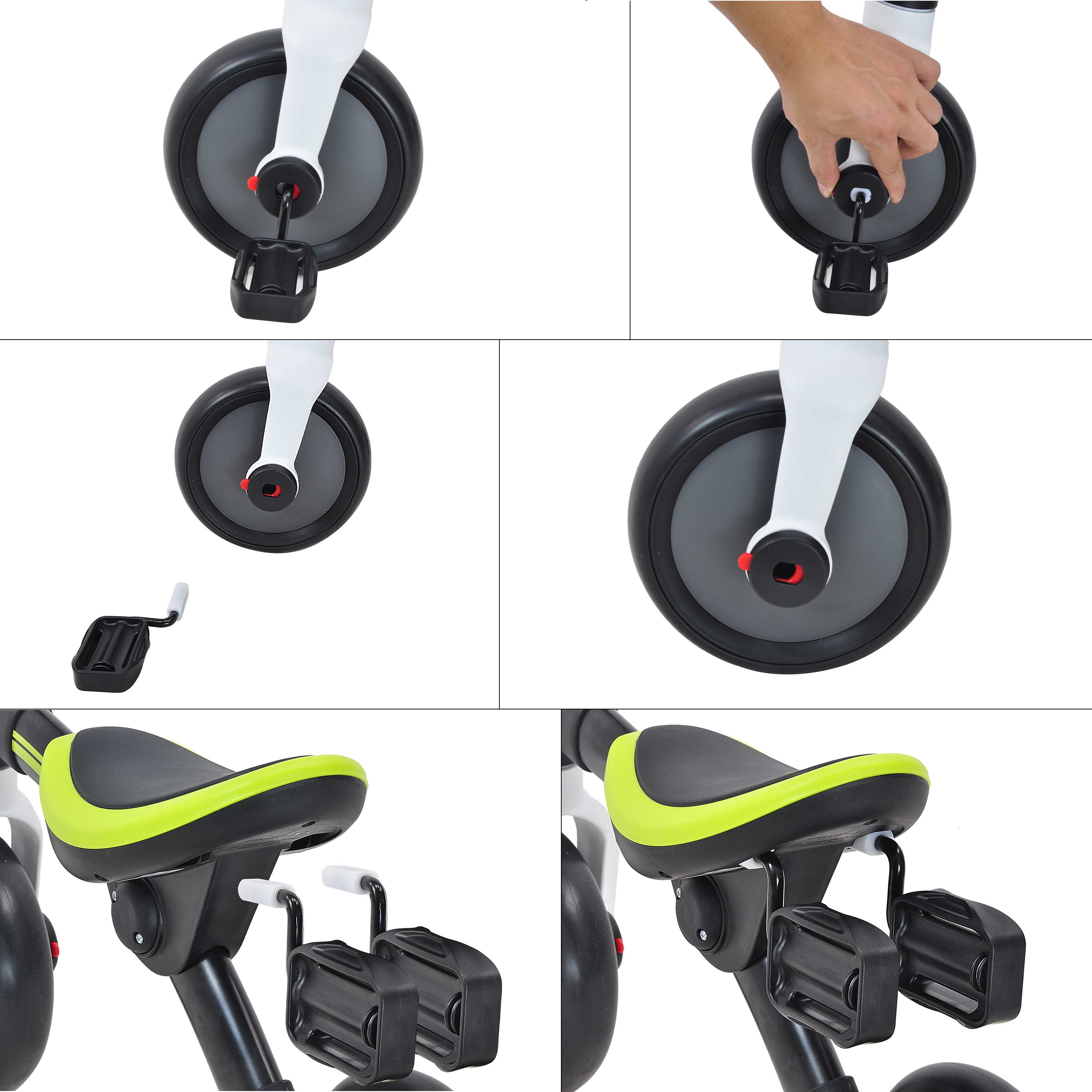 Walker 2-in-1 Balance Bike 2000 Powder-coated Steel