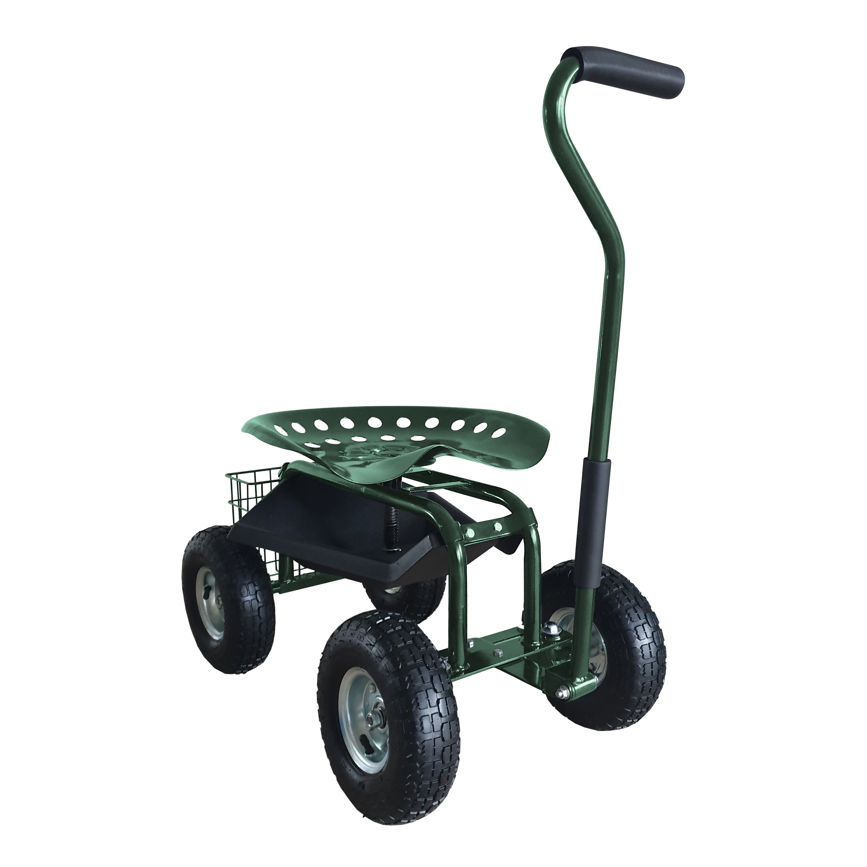 AG22 Rolling Garden Seat Green