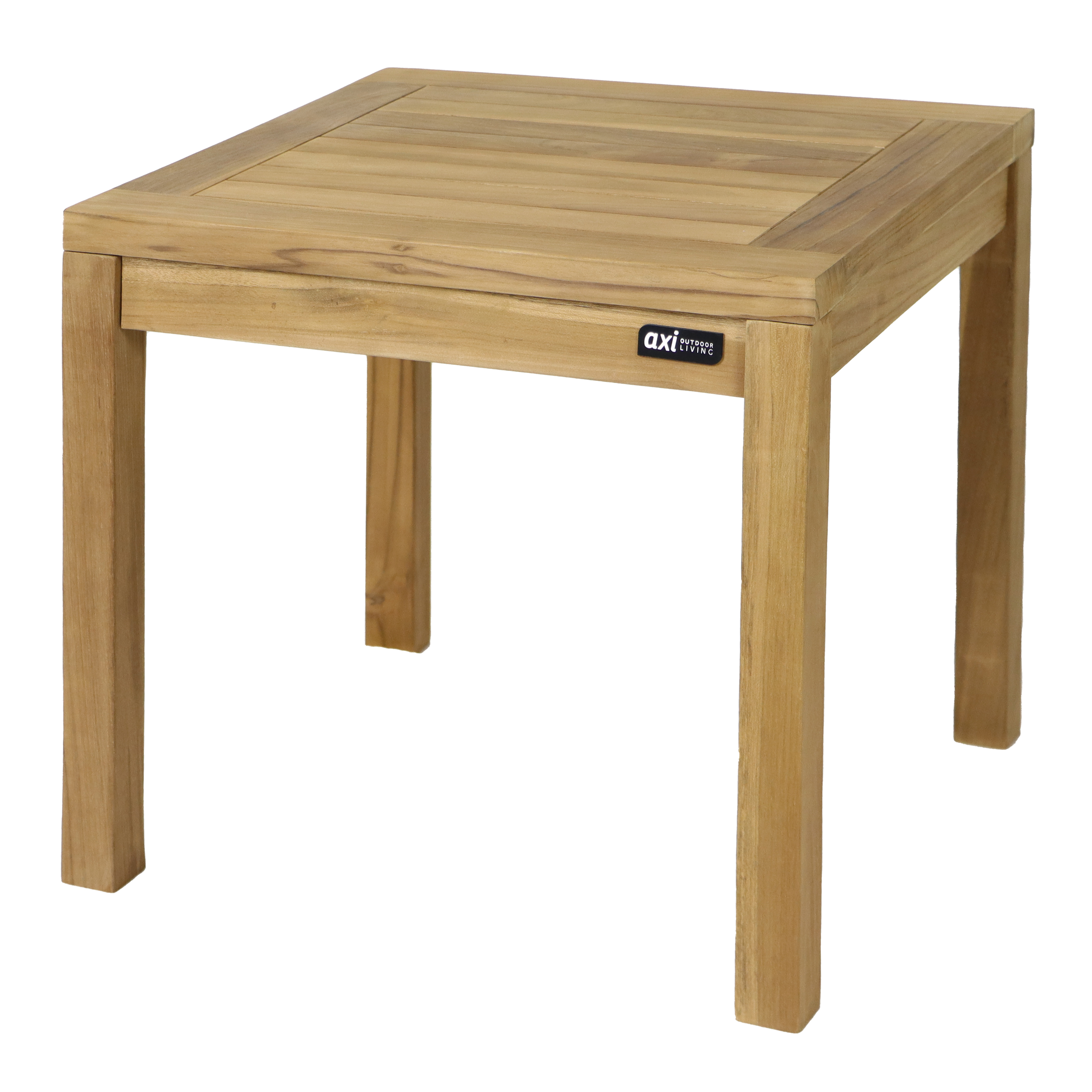 August Teak Bijzettafel Bruin