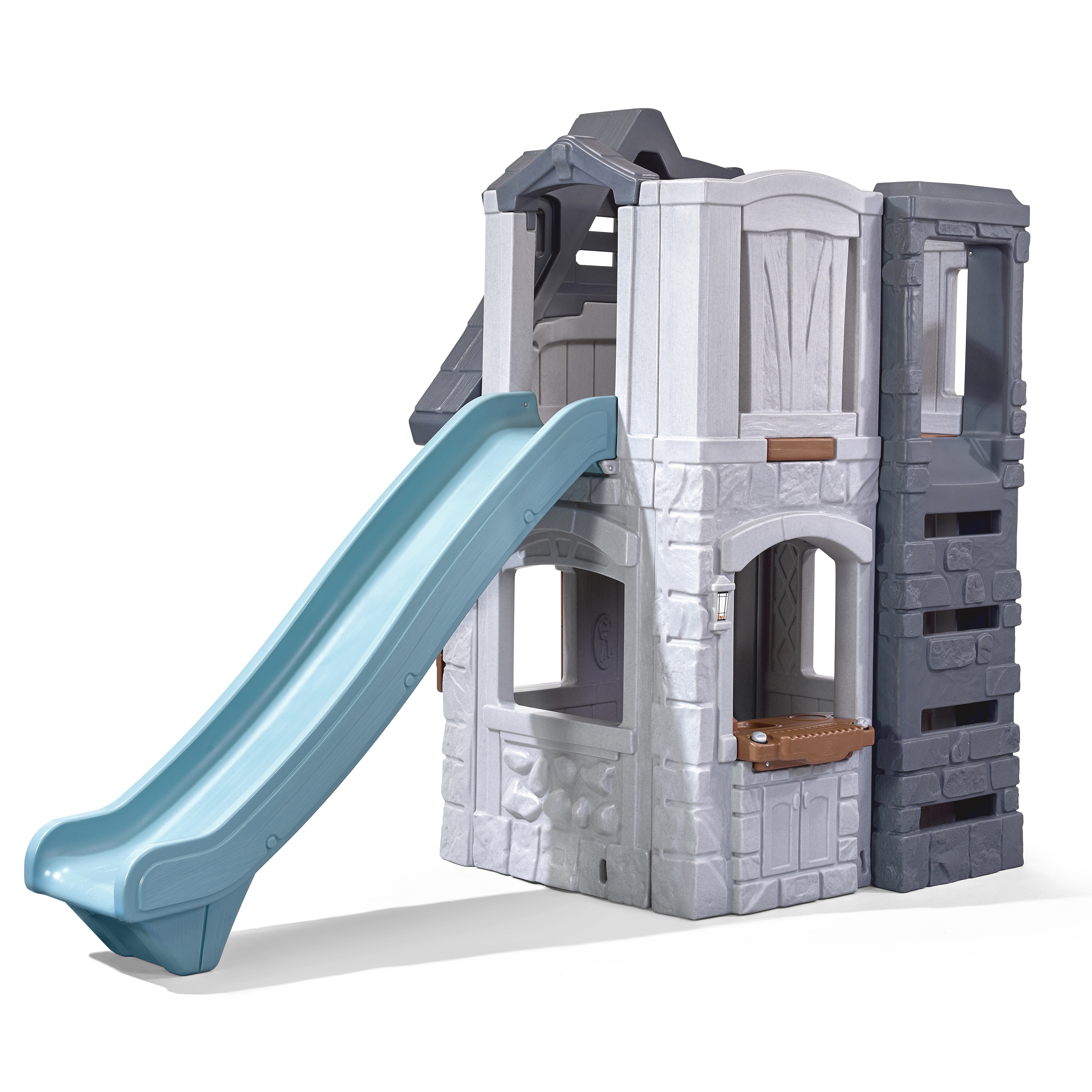Enchanting Adventures 2-Etagen Spielhaus & Rutsche Enchanting Adventures 2-Etagen Spielhaus & Rutsche