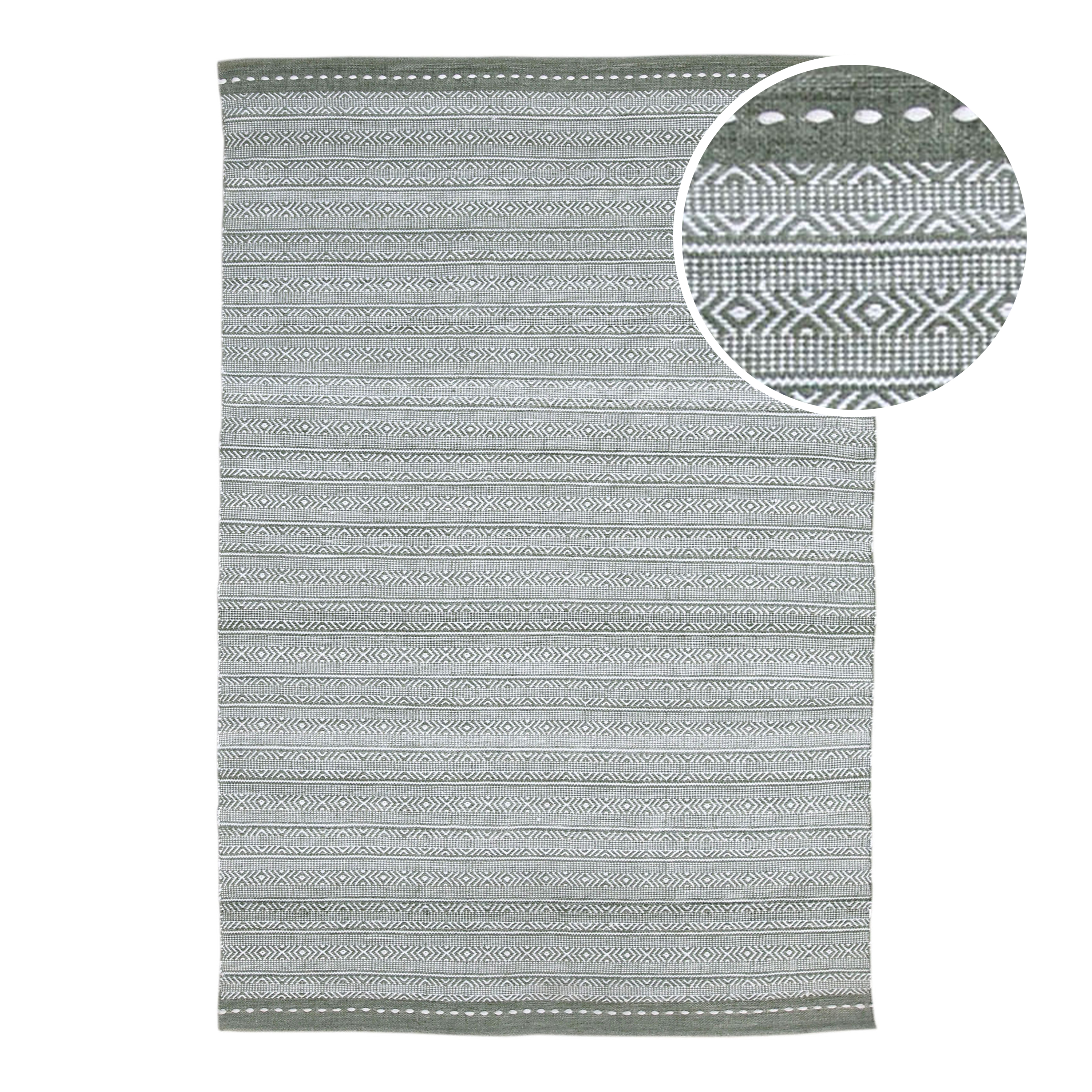 Rhodos Tapis d'extérieur – 160 x 230 cm - Vert