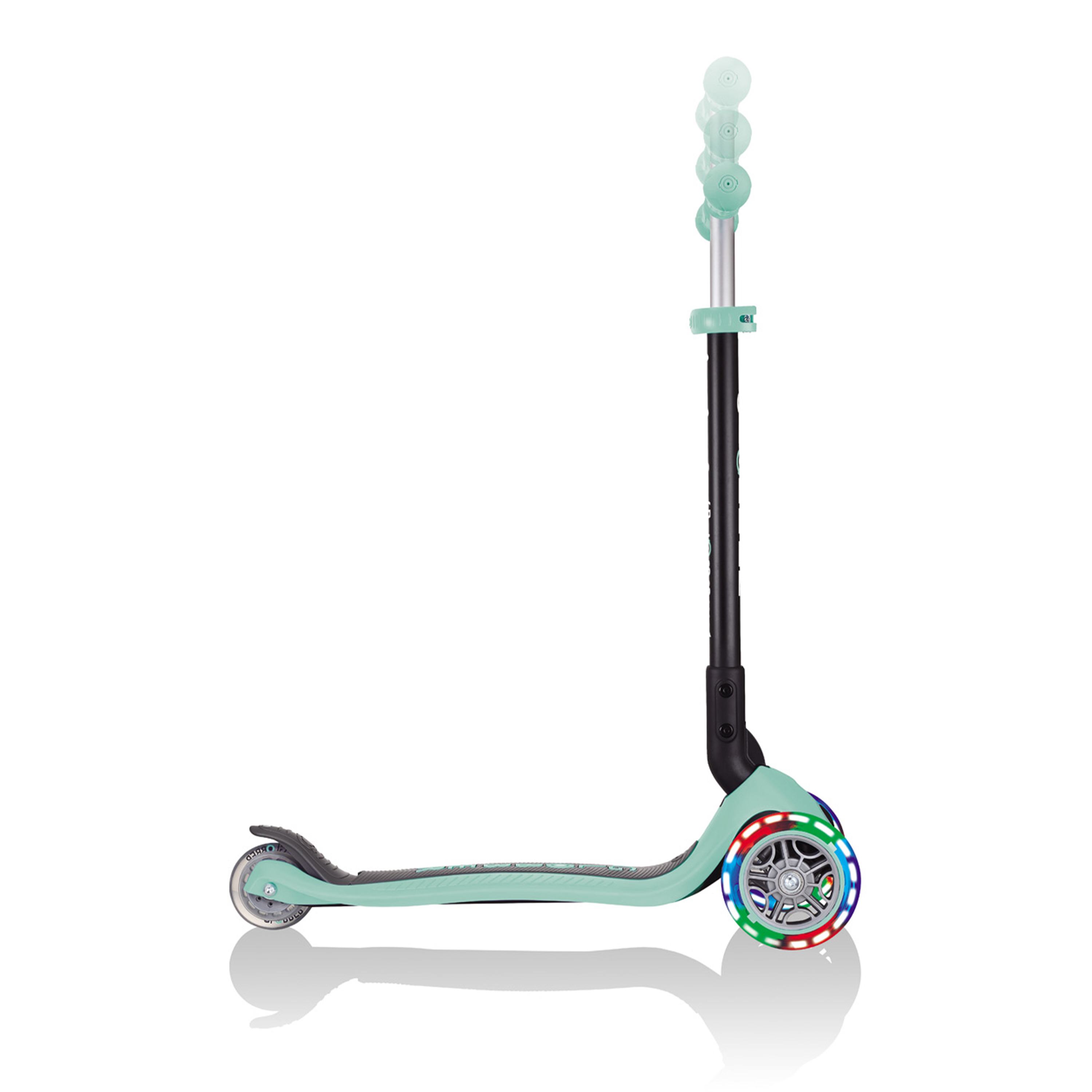 Go Up Foldable Plus Lights 3-in-1 Scooter Pastel Mint