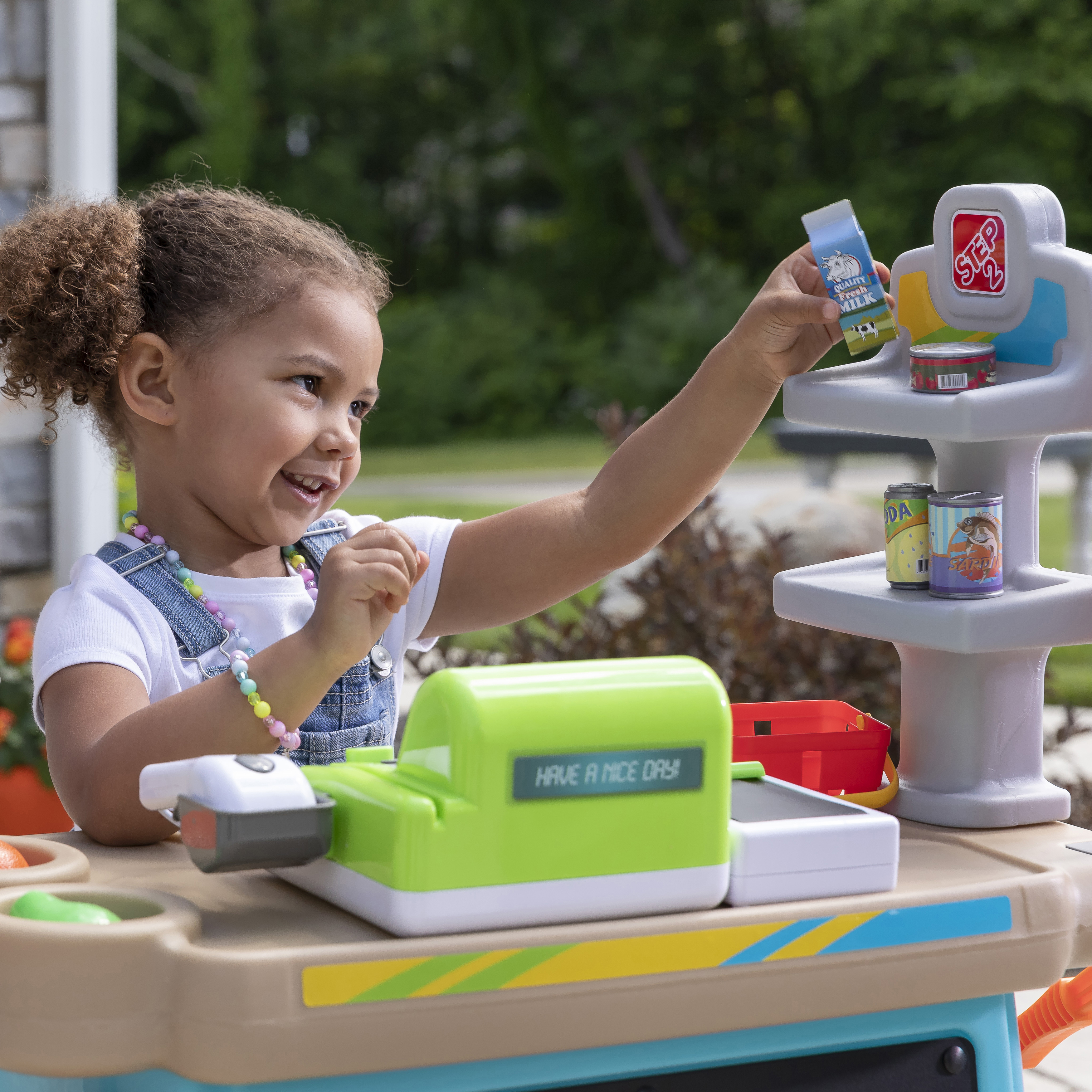 Stop & Go Marchande Enfant avec accessoires