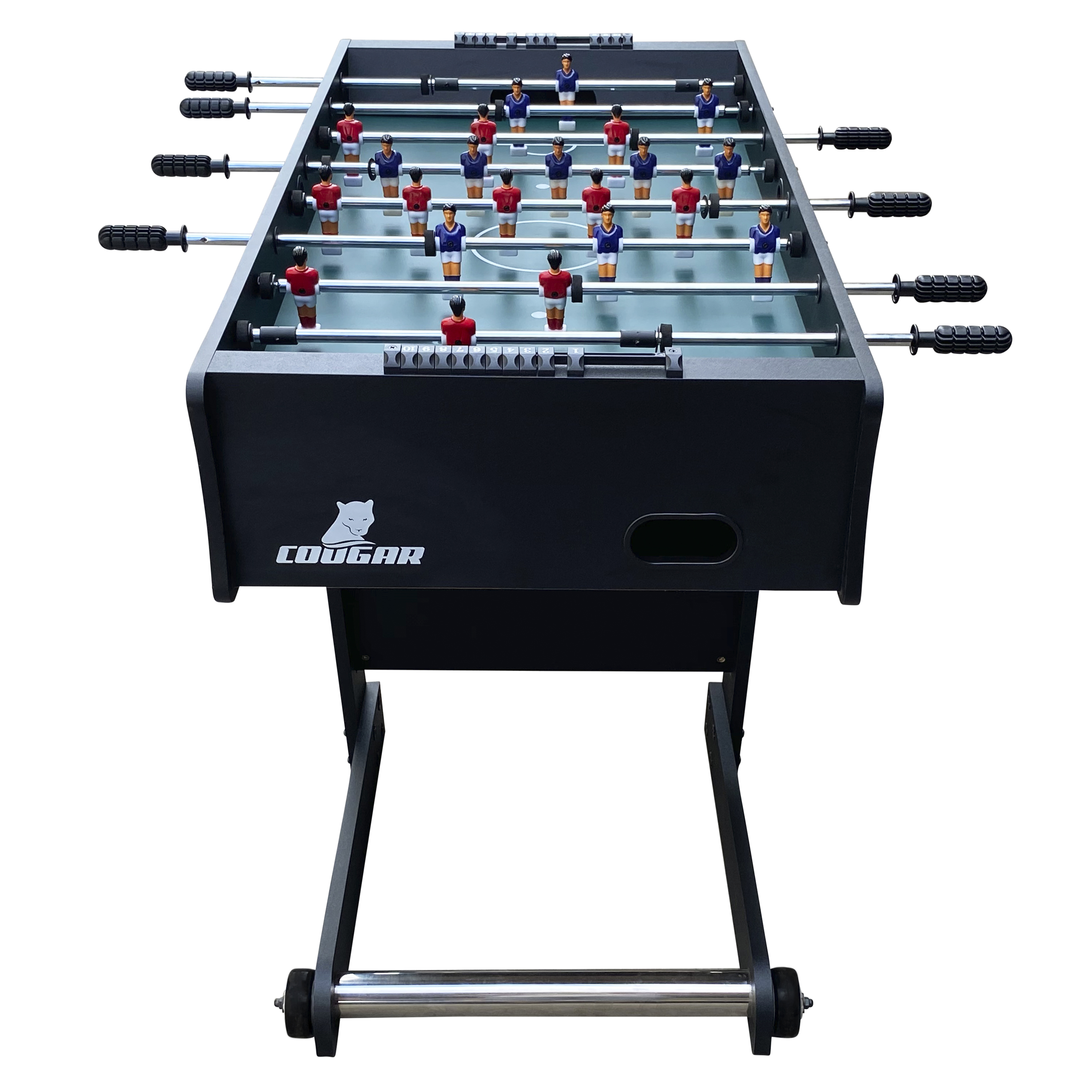 Scorpion Kick TS opklapbare Voetbaltafel Zwart