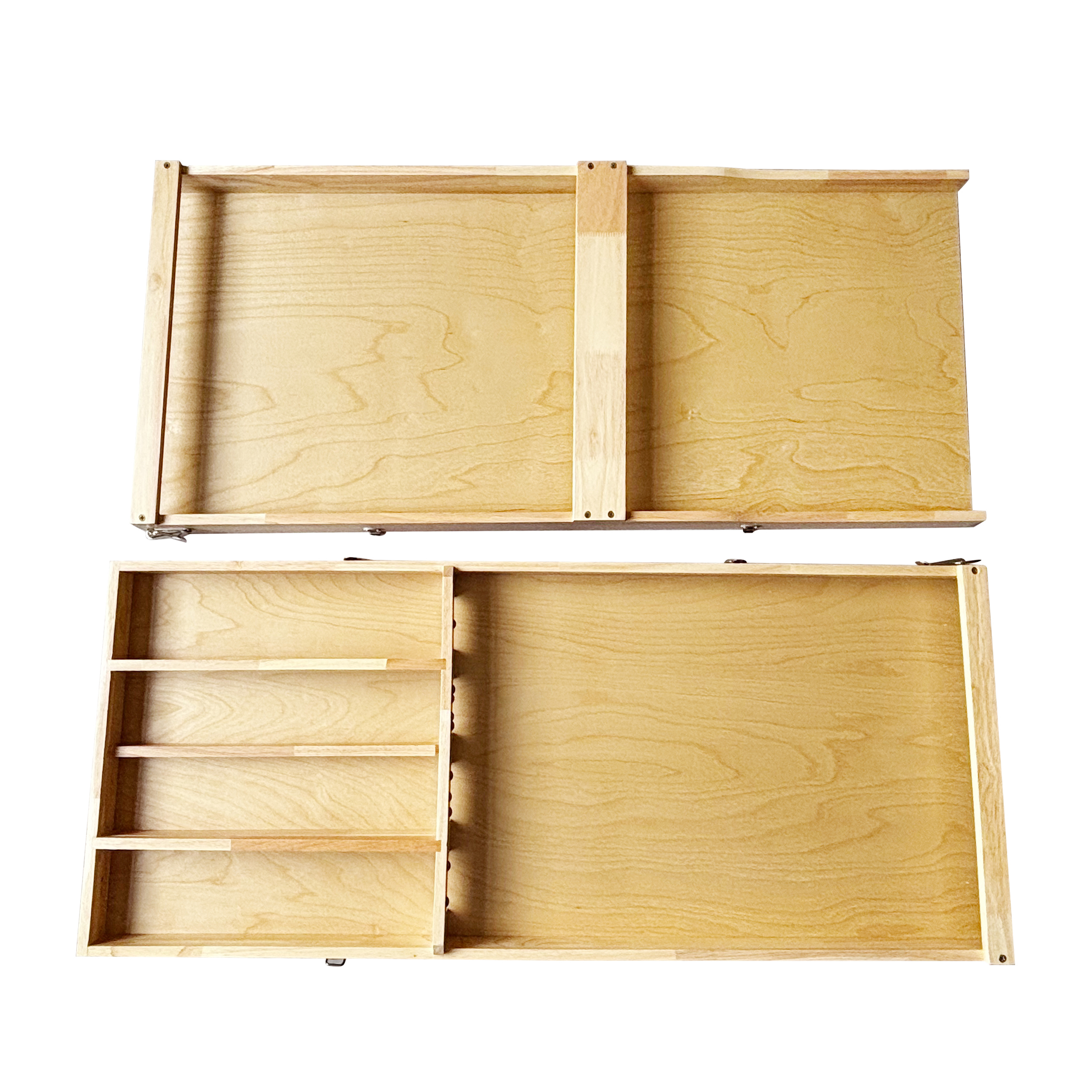 Dutch shuffle Board - Compact 2 parts - Natural
