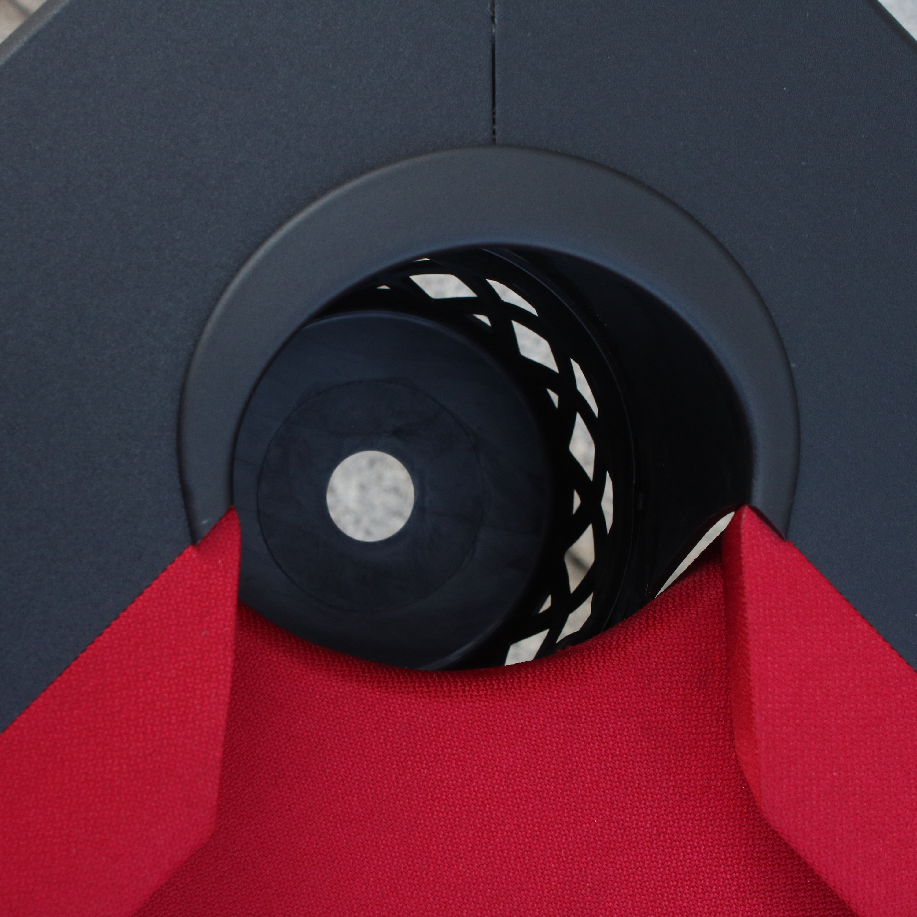 Arch Pro Pooltafel Zwart/rood