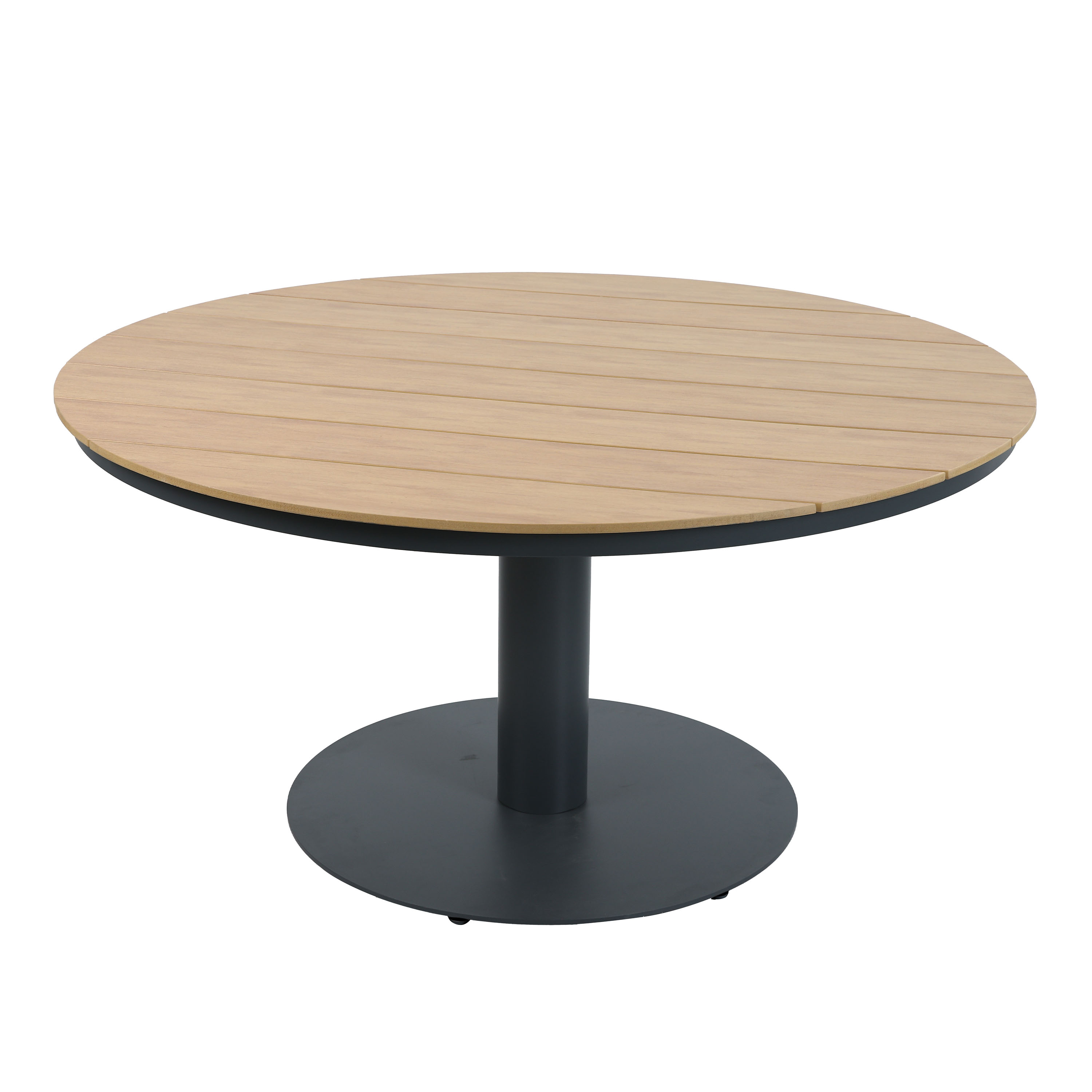 Jay/Faye Ensemble de jardin, 150 cm, 7 pièces -Anthracite