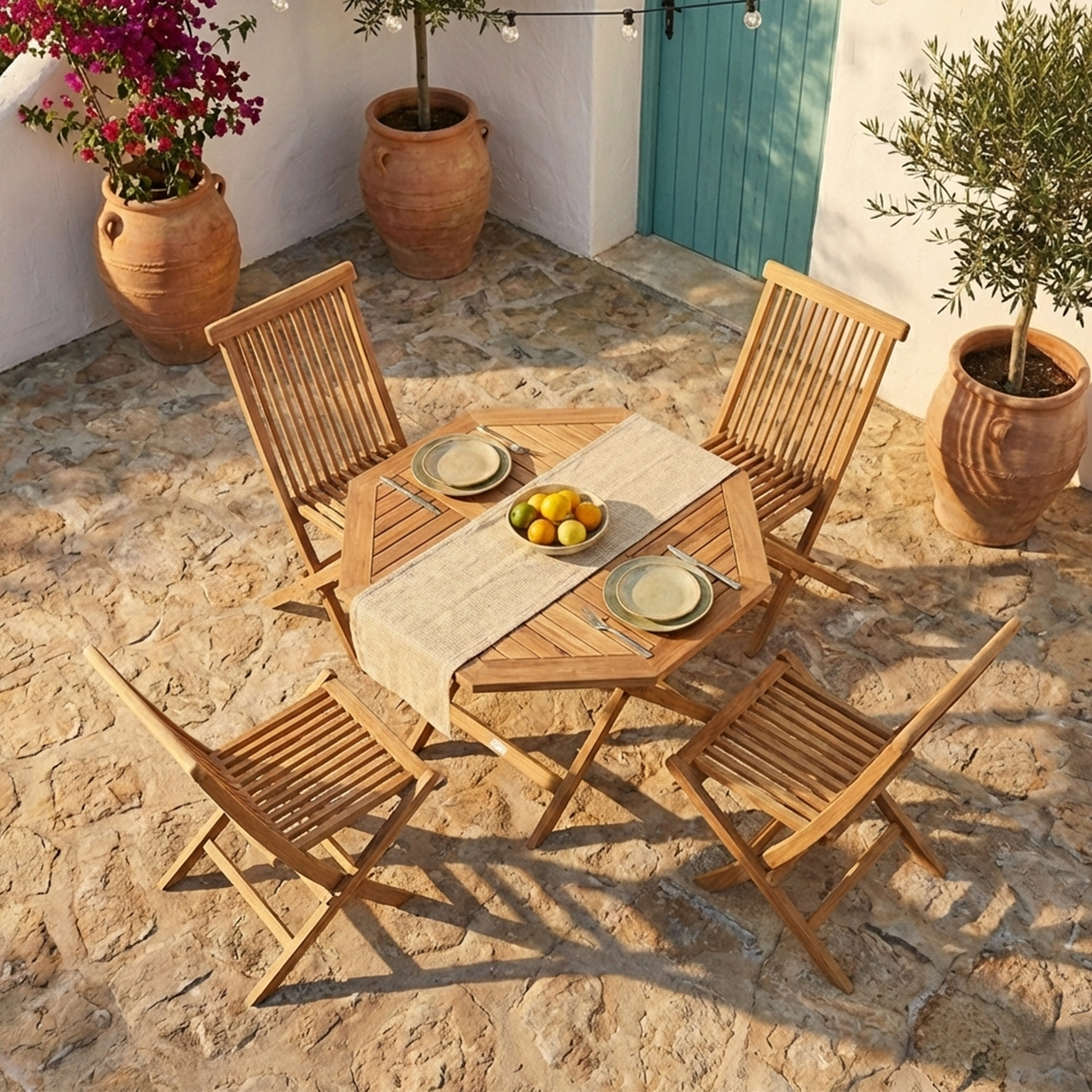 Sana set - incl. 4 pcs Mina chair