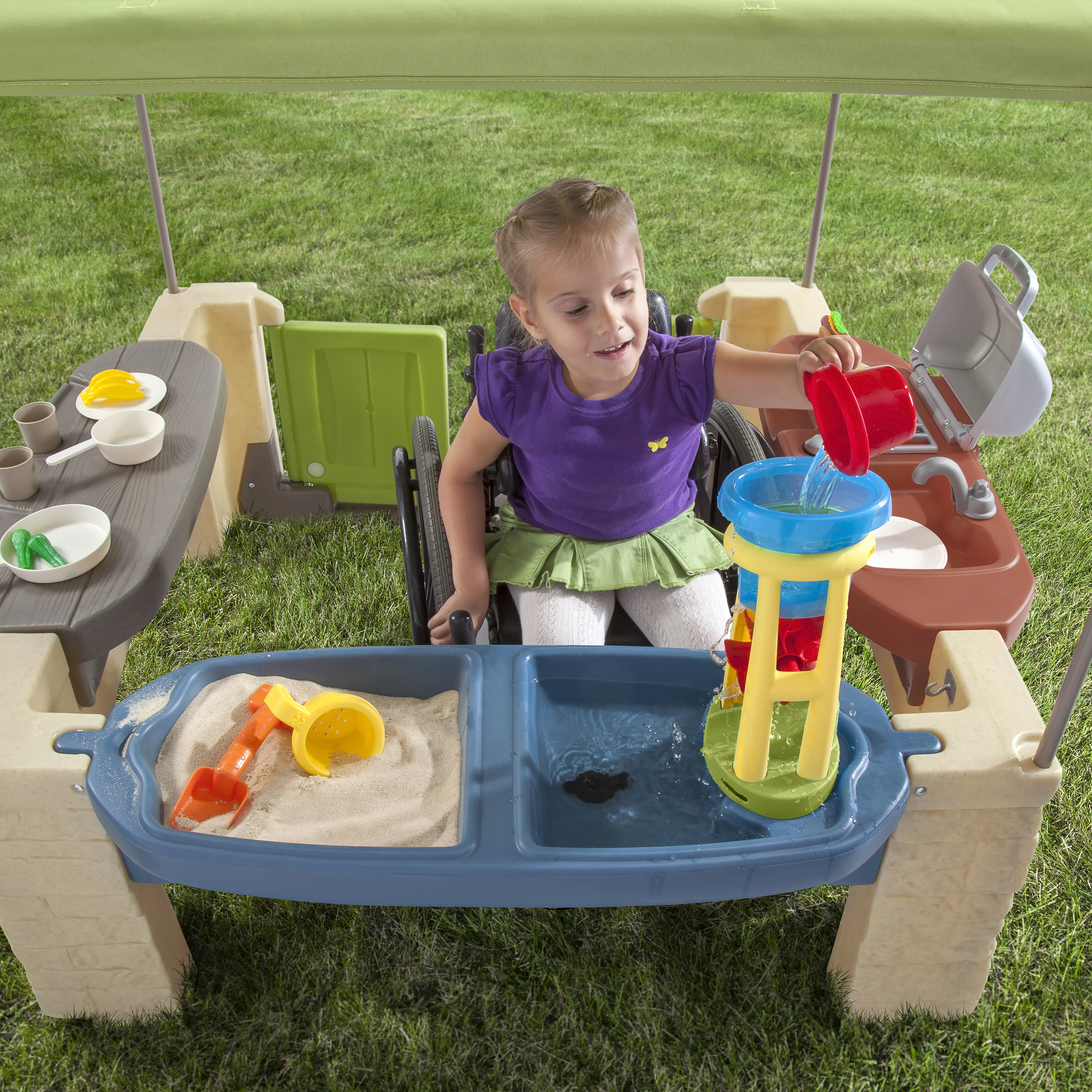 All Around Playtime Patio with Canopy All Around Playtime Patio with Canopy