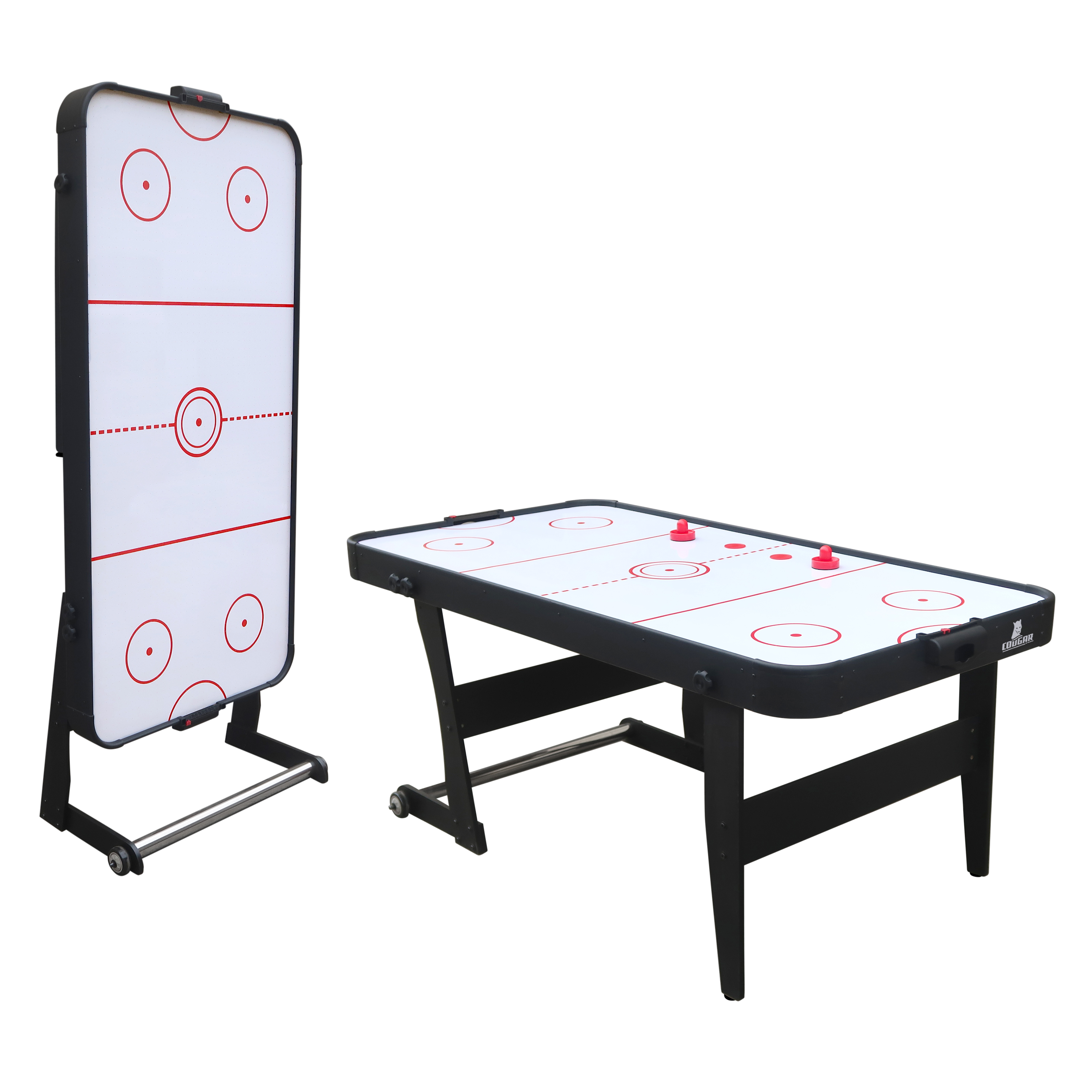 Icing XL foldable Airhockey table Black