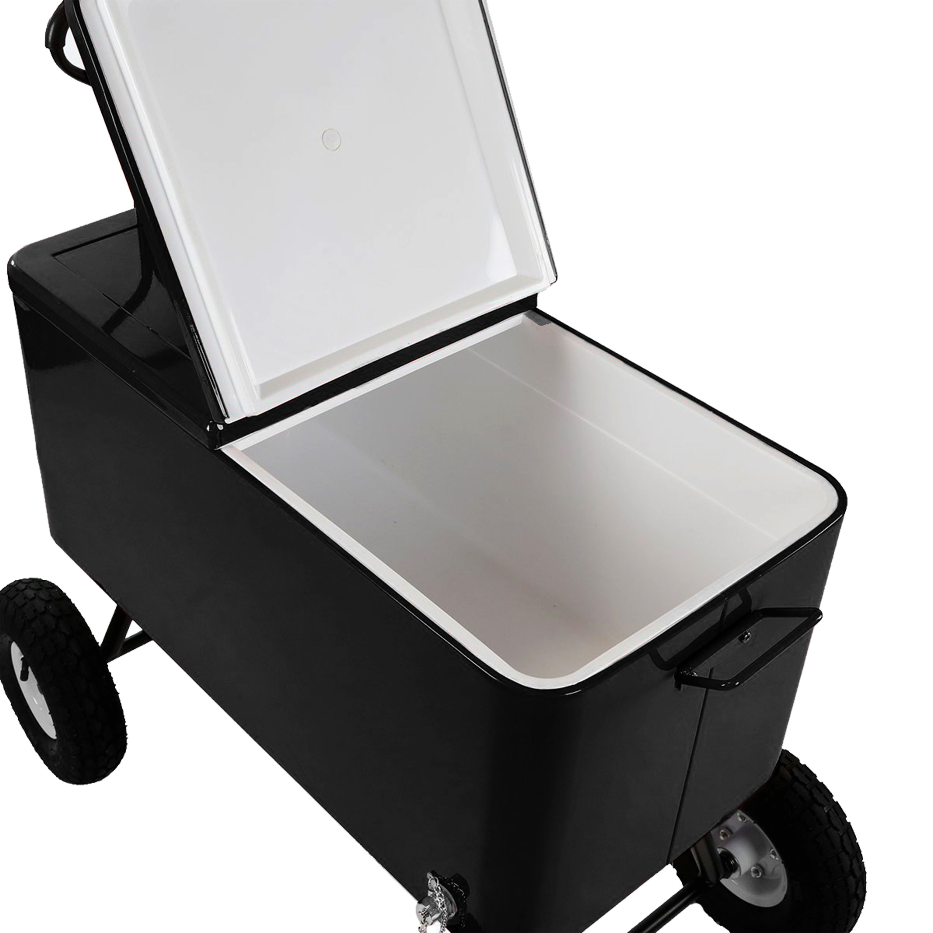 Bolderwagen Cooler Zwart