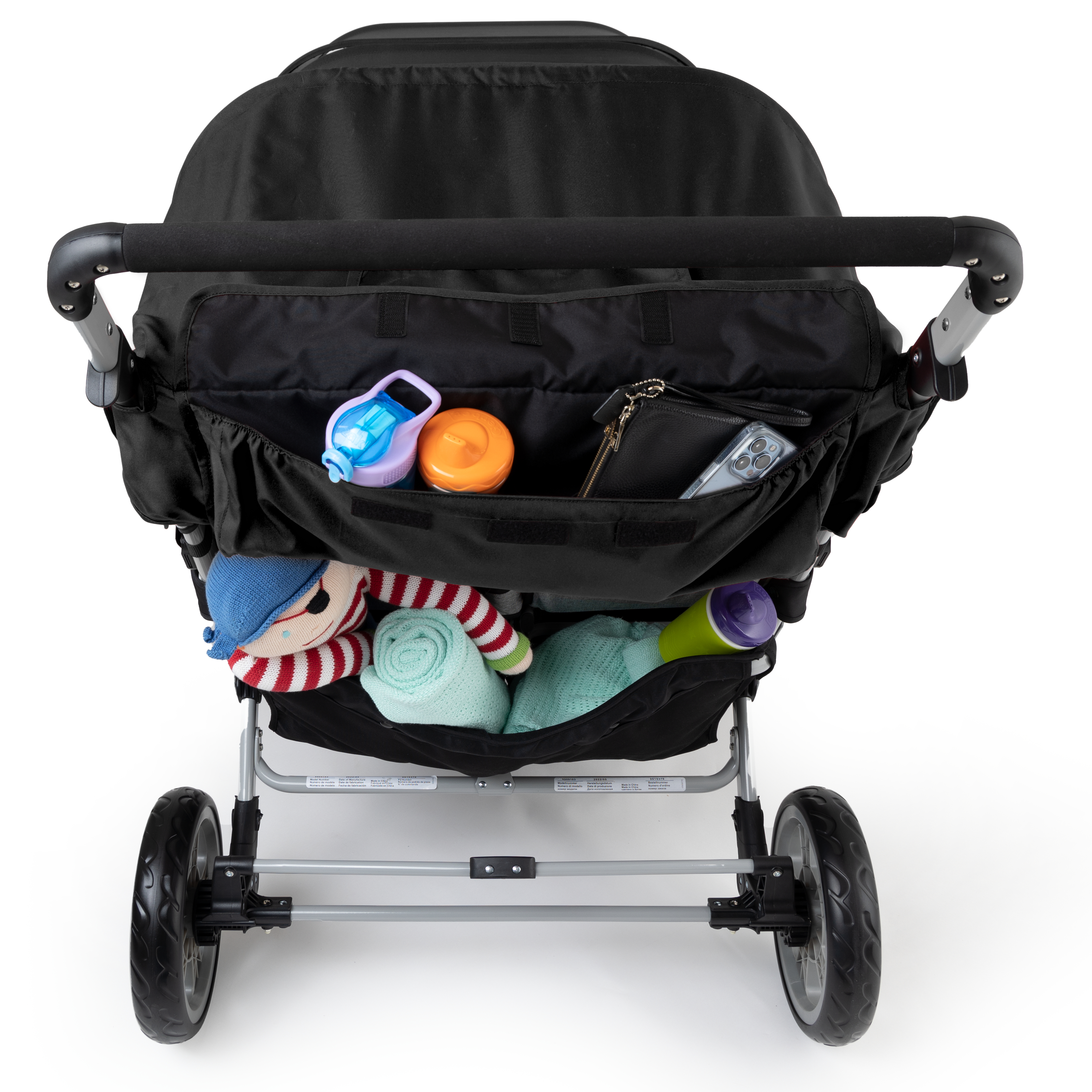 Jamboree 6 Seat Folding Stroller black