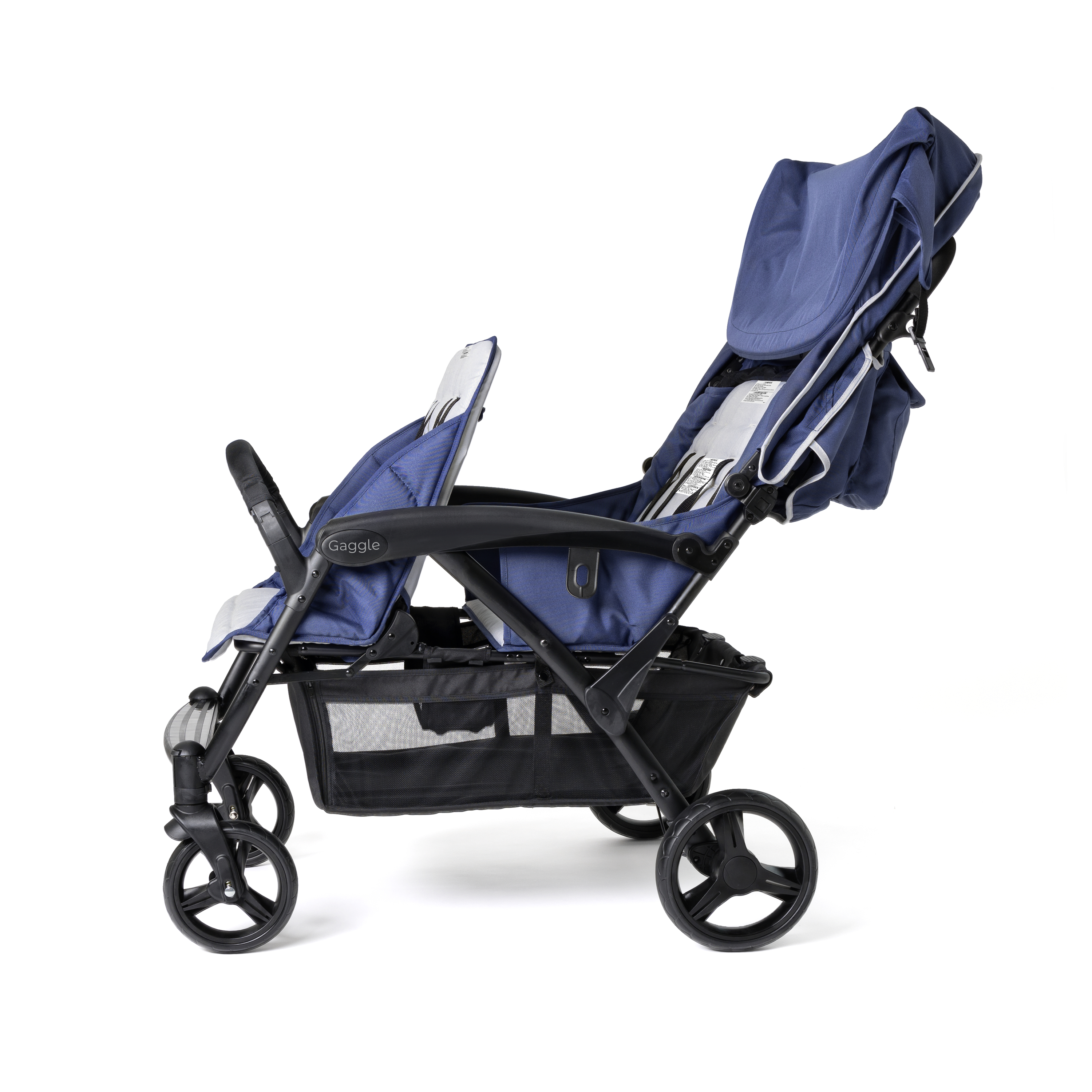 Odyssey 4 Seat Quad Stroller blue/black