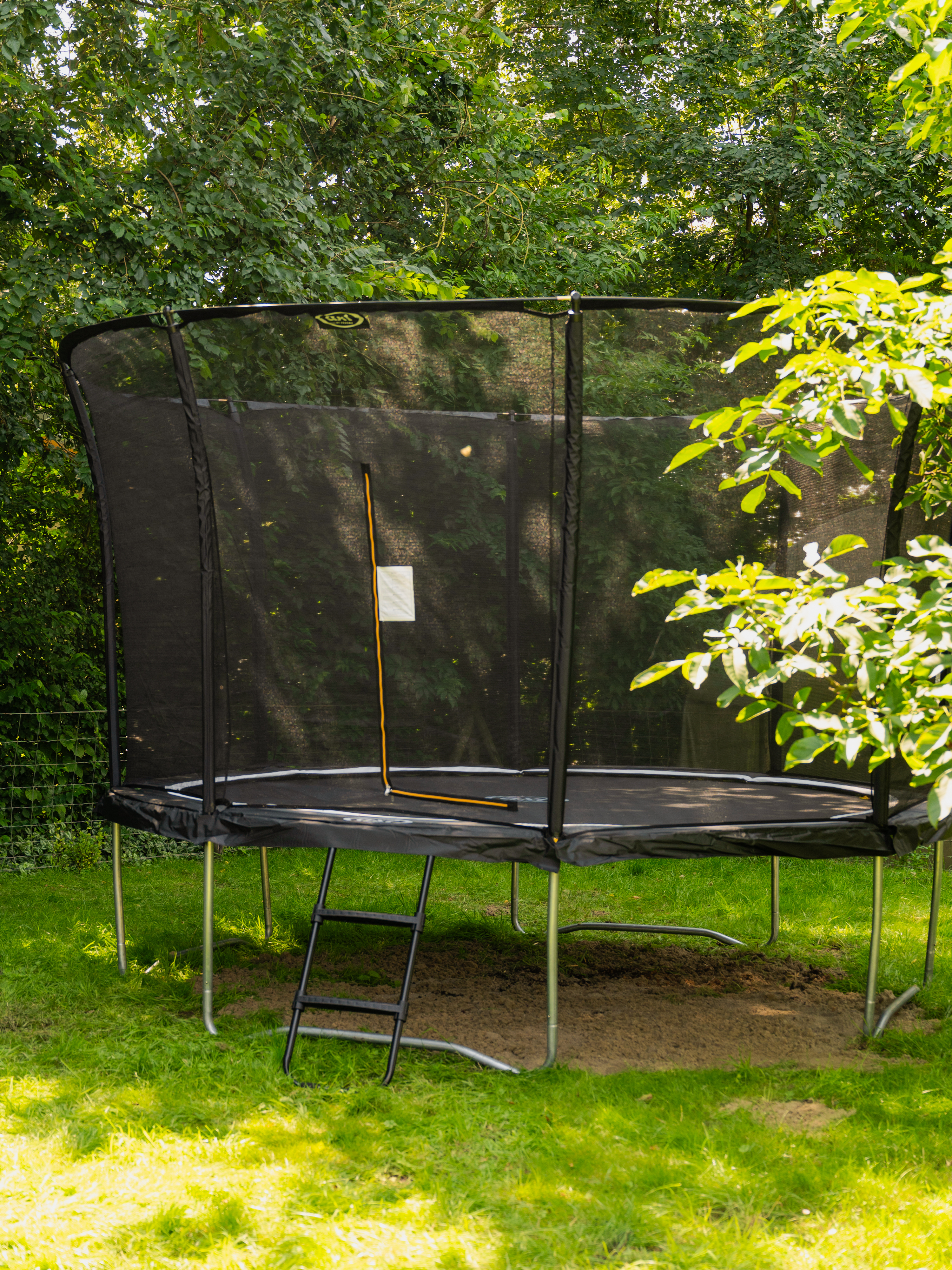 Denver Trampoline 12ft - Onground - Zwart