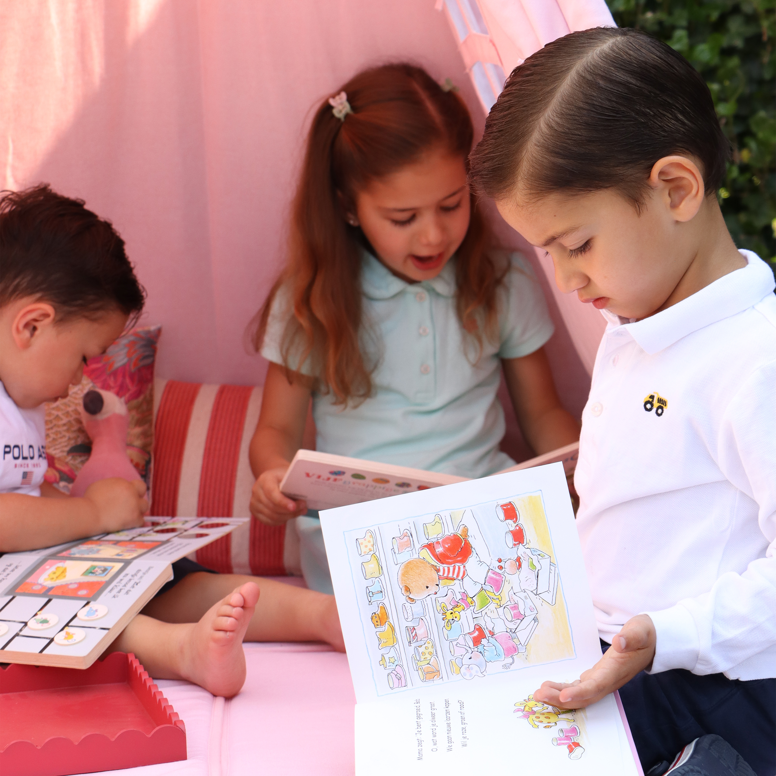 Alba Tipi Tent Pastel Roze