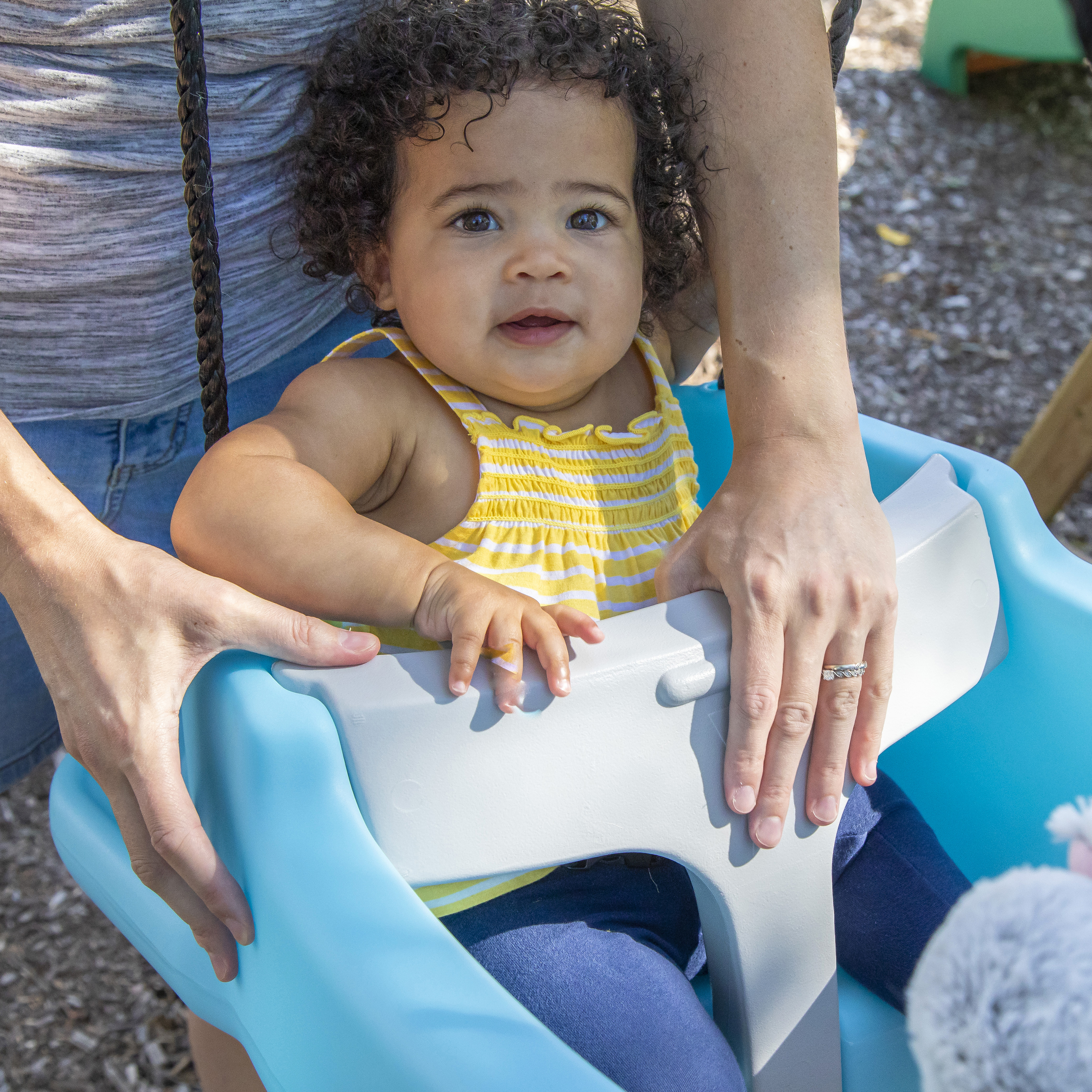 Rocket Swing for Two - Bleu