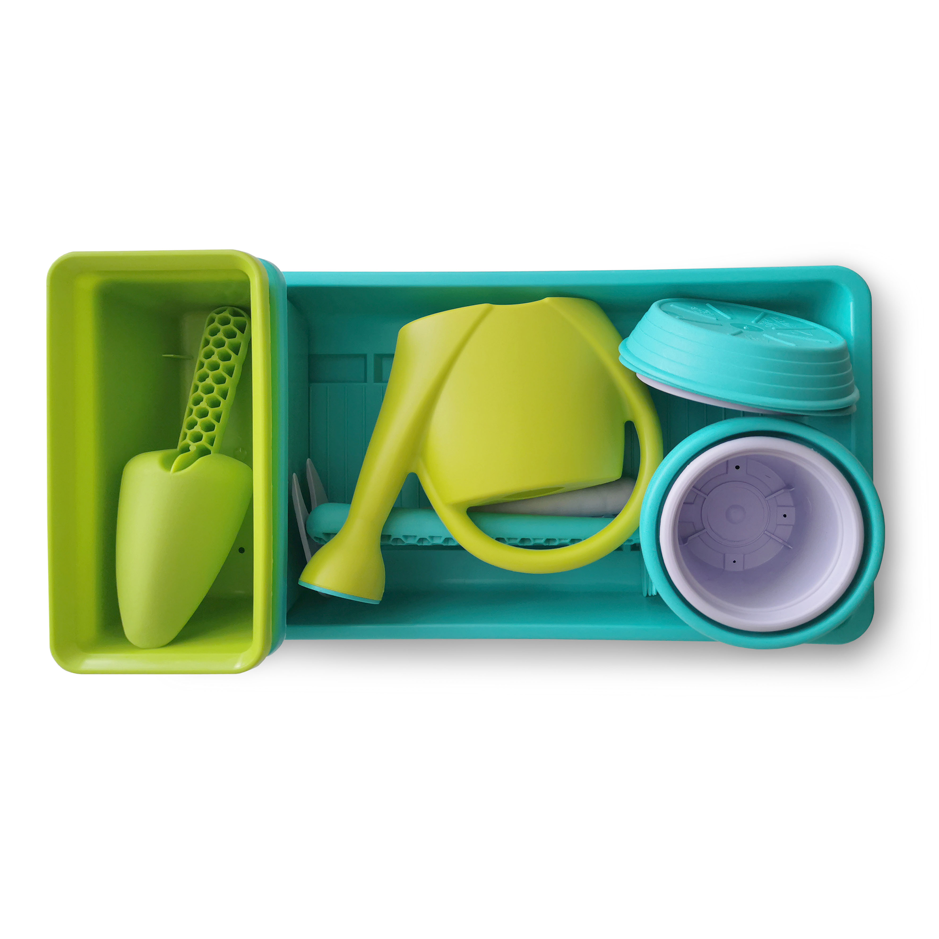 Garden set for kids with flower pots and garden tools 24-pie