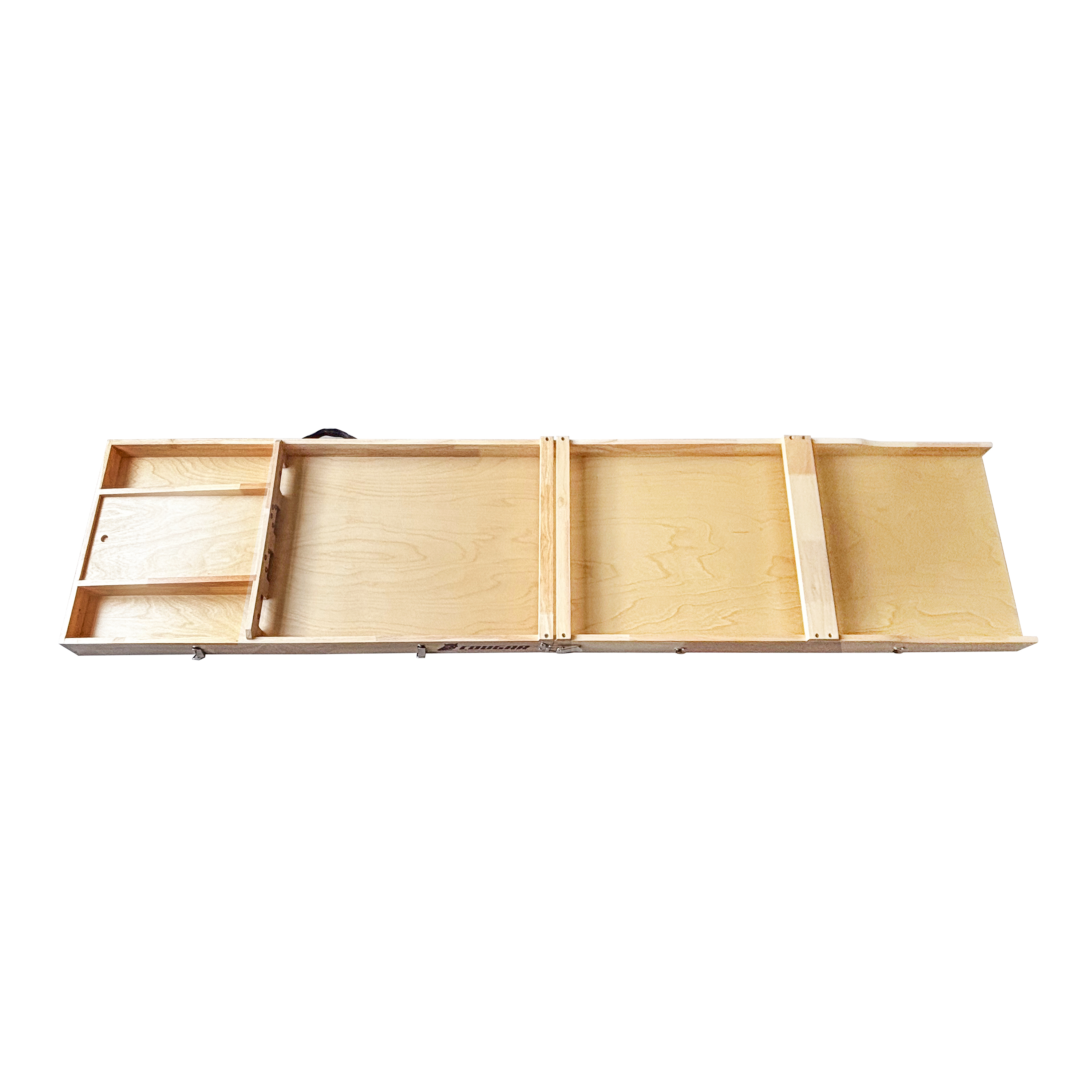 Dutch shuffle Board - Compact 2 parts - Natural