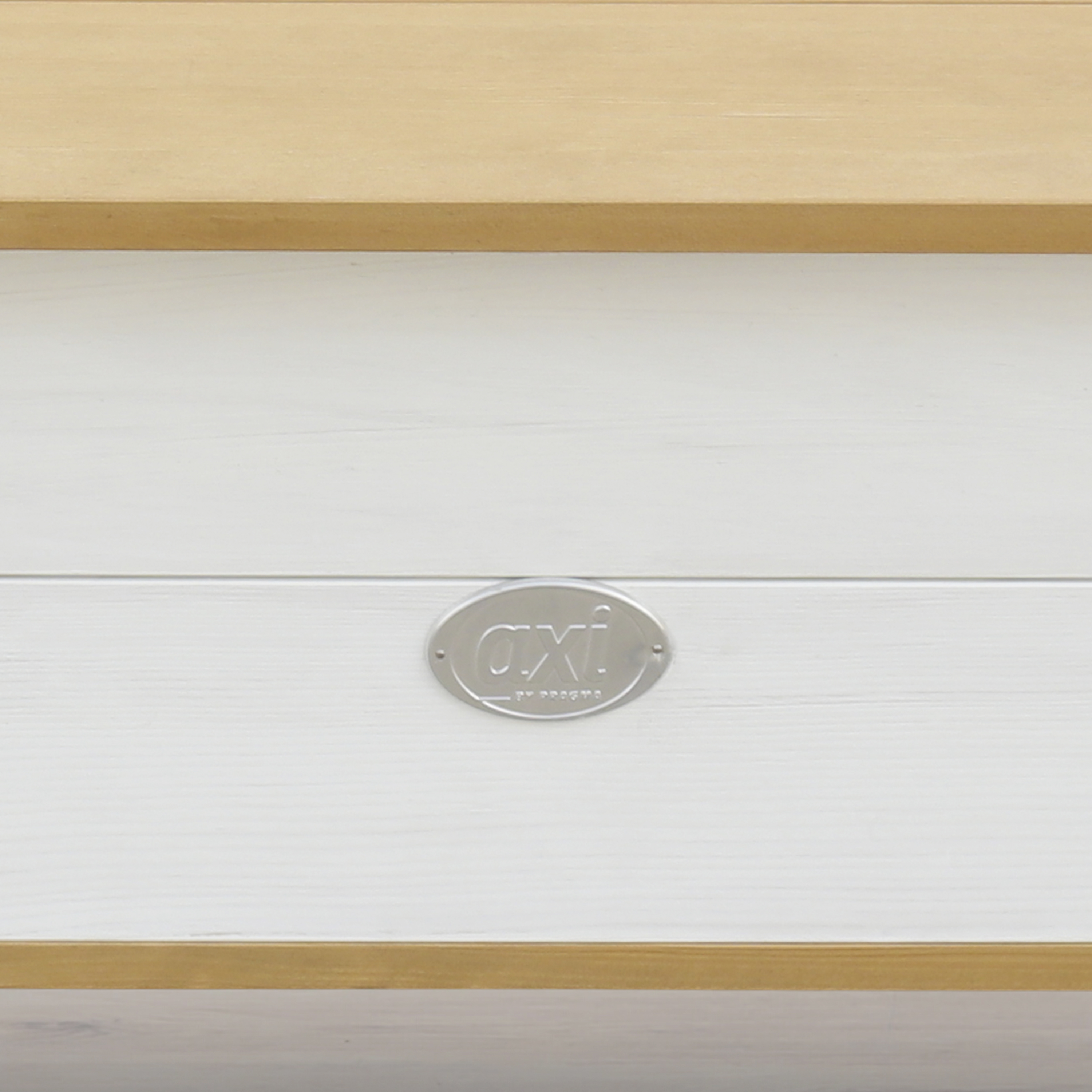 Corky Storage Bench Brown/White Corky Storage Bench Brown/White