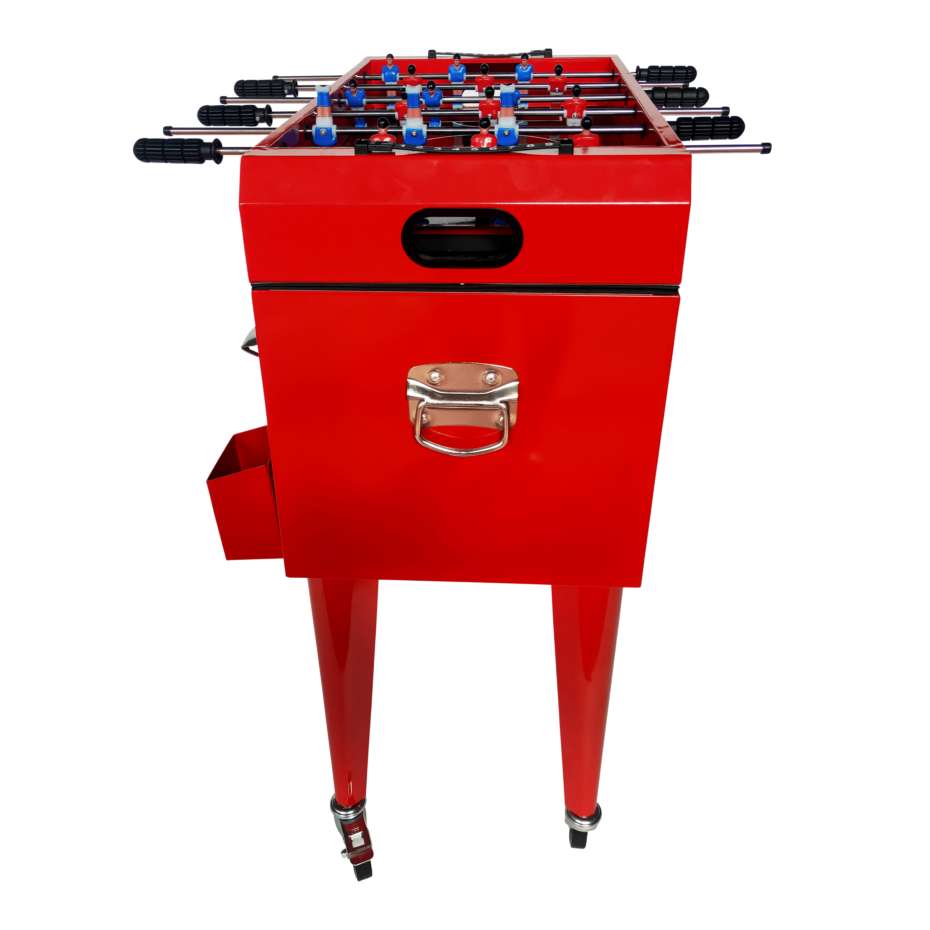 Cooler met Tafelvoetbal Rood