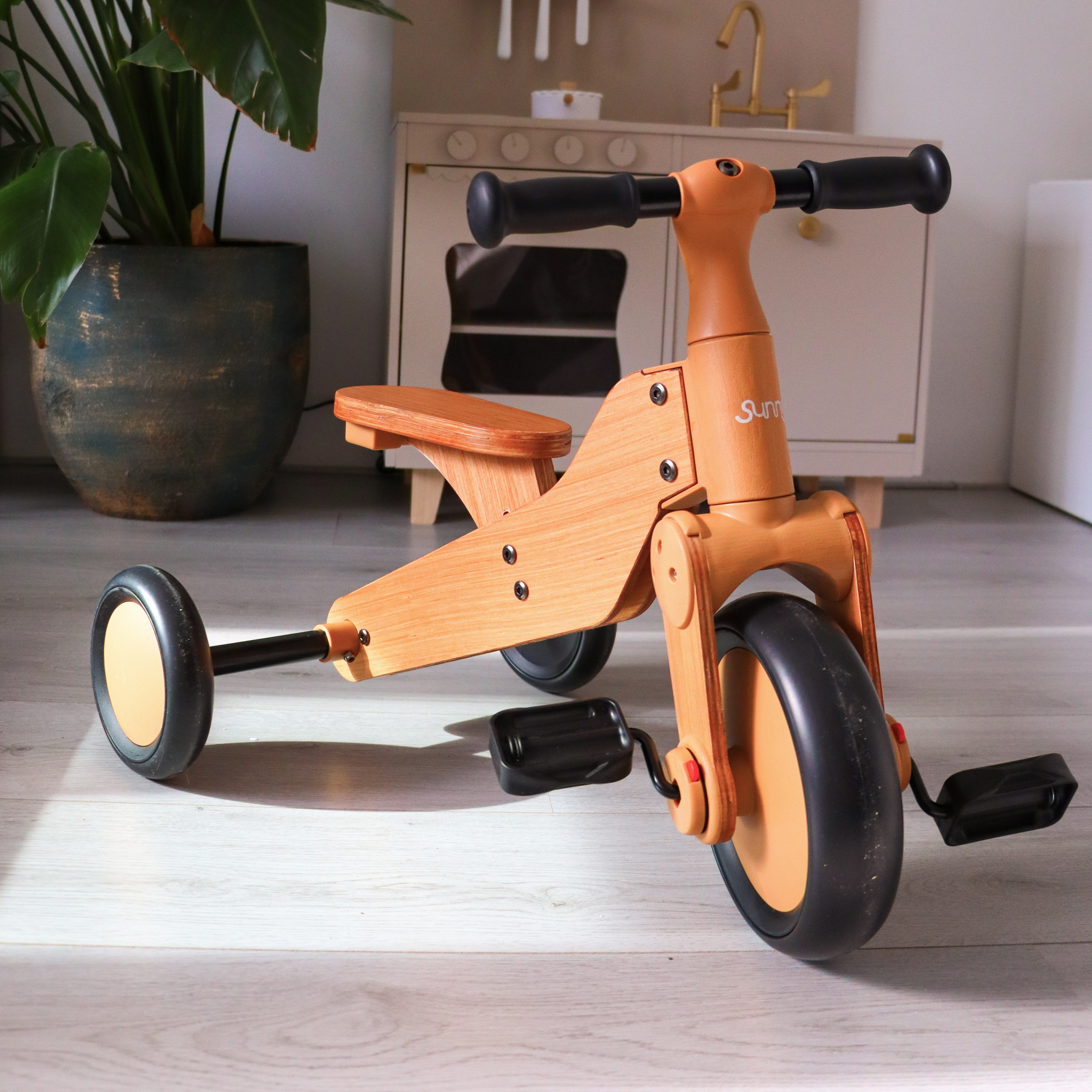 Walker 2-in-1 Houten Loopfiets 1000