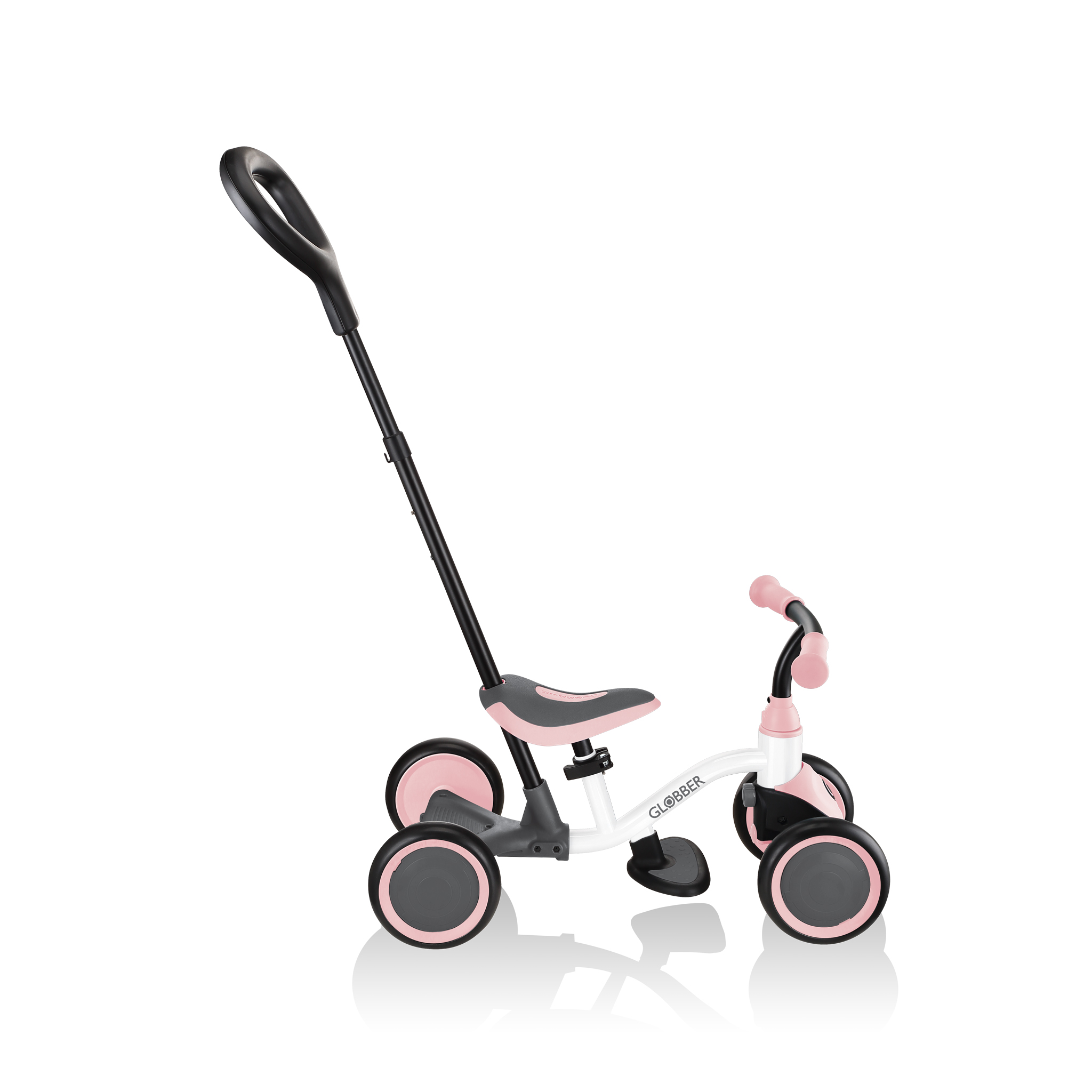 Learning Bike 3-in-1 Learning bike White Pastel Pink Learning Bike 3-in-1 Learning bike White Pastel Pink