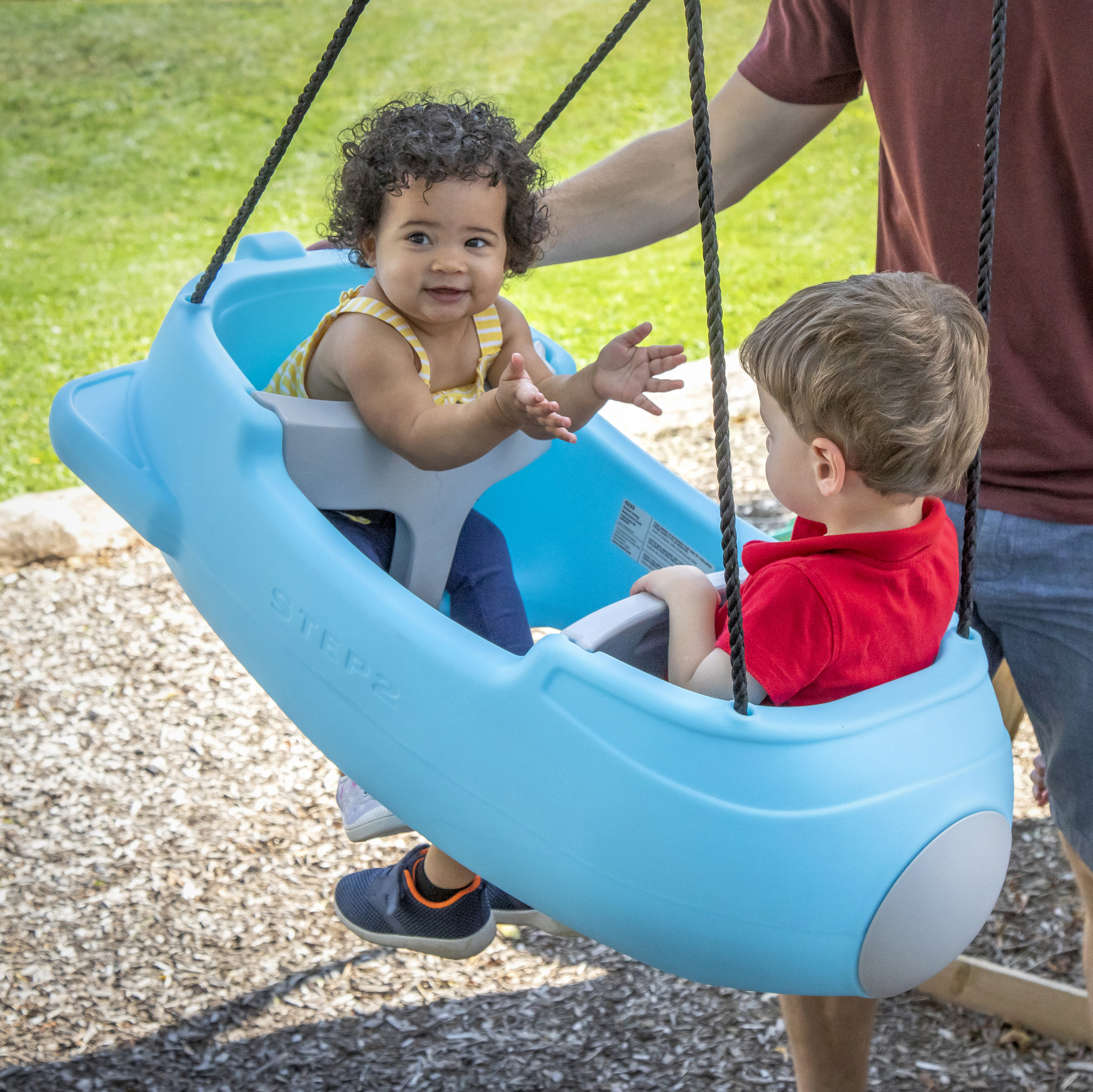 Rocket Swing for Two - Bleu