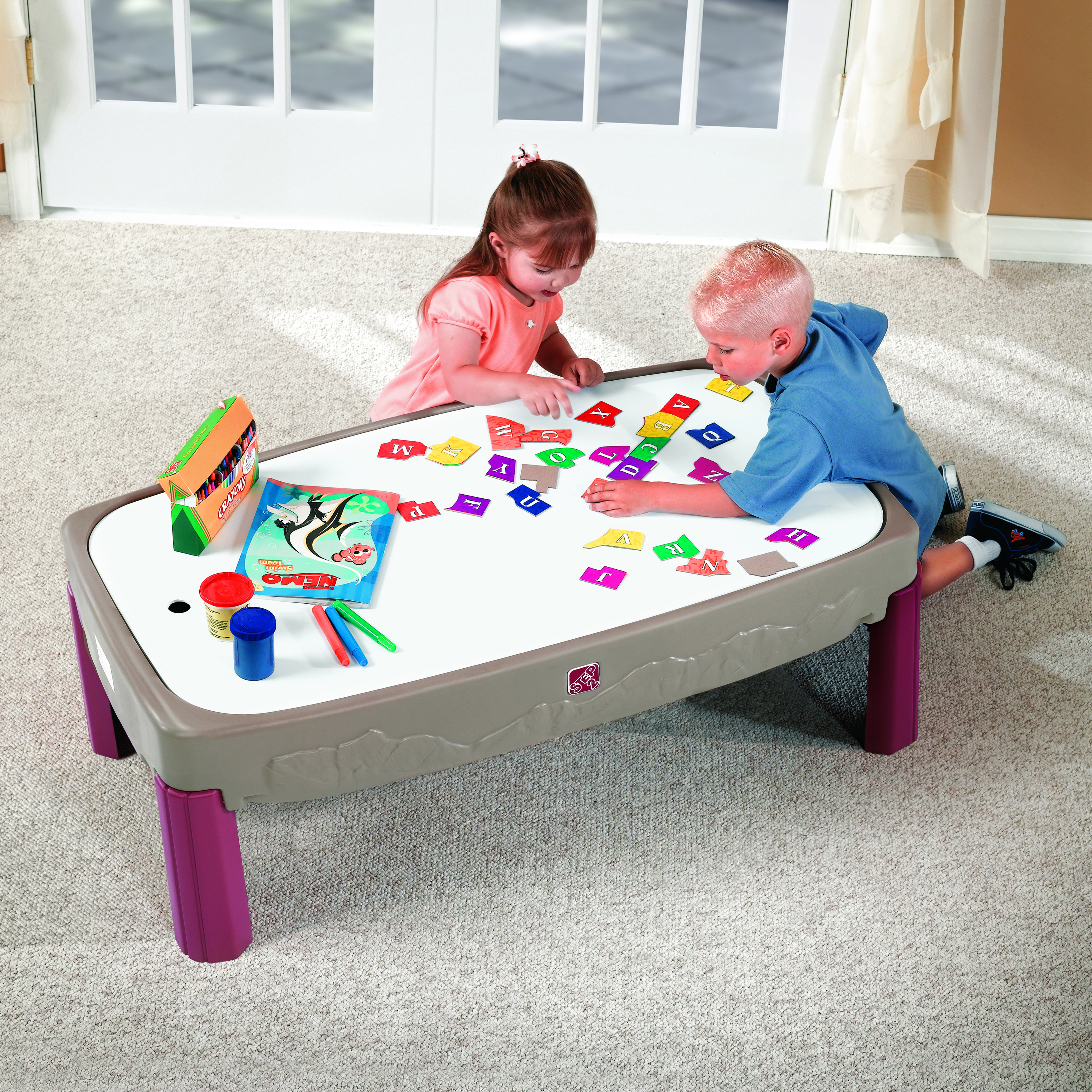 Deluxe Canyon Road Train & Track Table