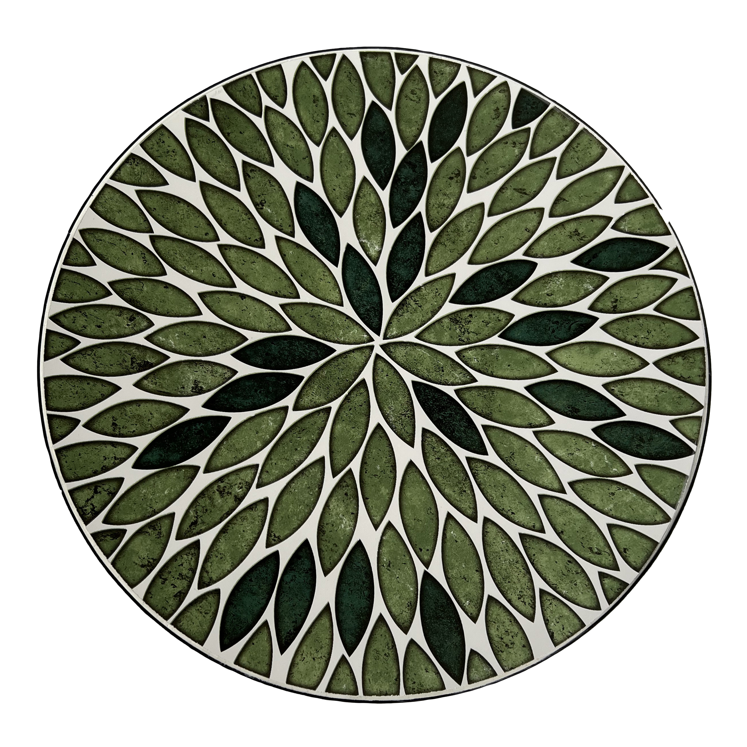 Amélie Mozaïek Bistro-set Bladeren Groen
