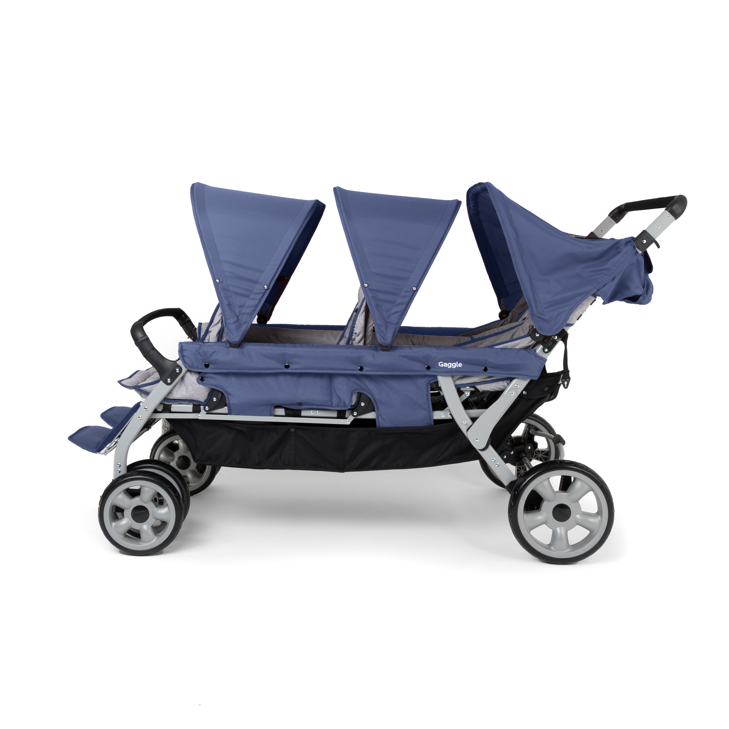 Jamboree 6 Seat Folding Stroller blue