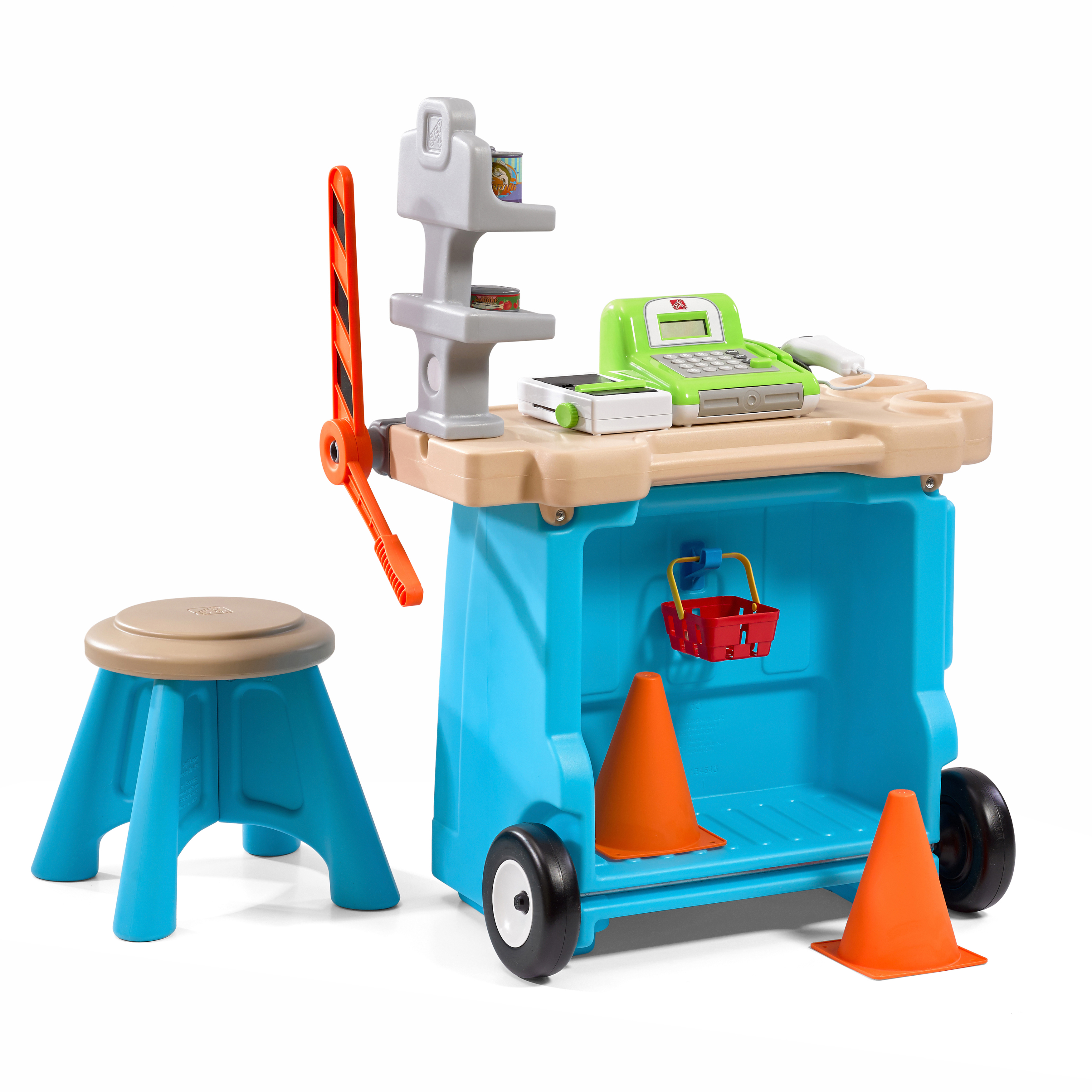 Stop & Go Marchande Enfant avec accessoires Stop & Go Marchande Enfant avec accessoires