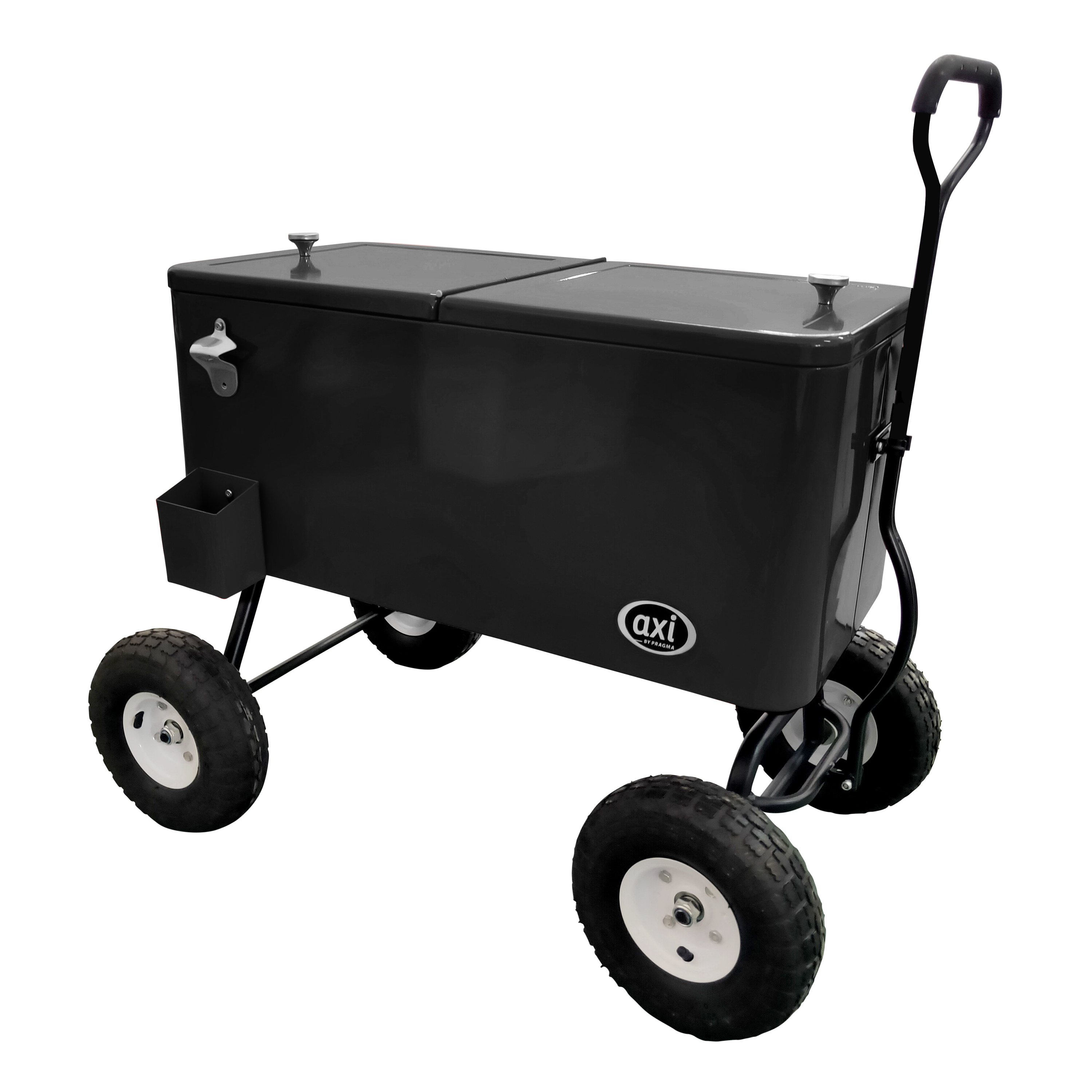 Bolderwagen Cooler Zwart