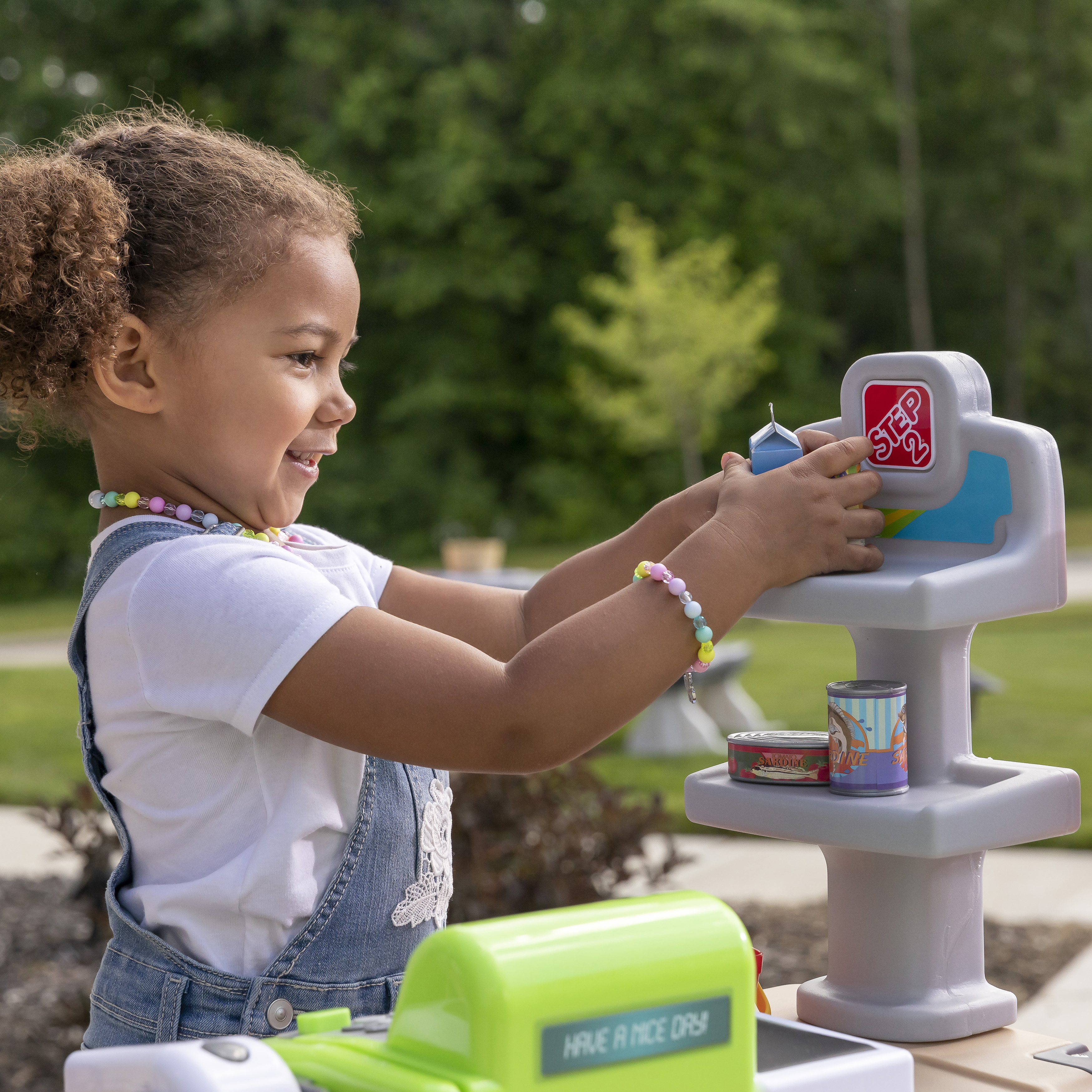 Stop & Go Marchande Enfant avec accessoires