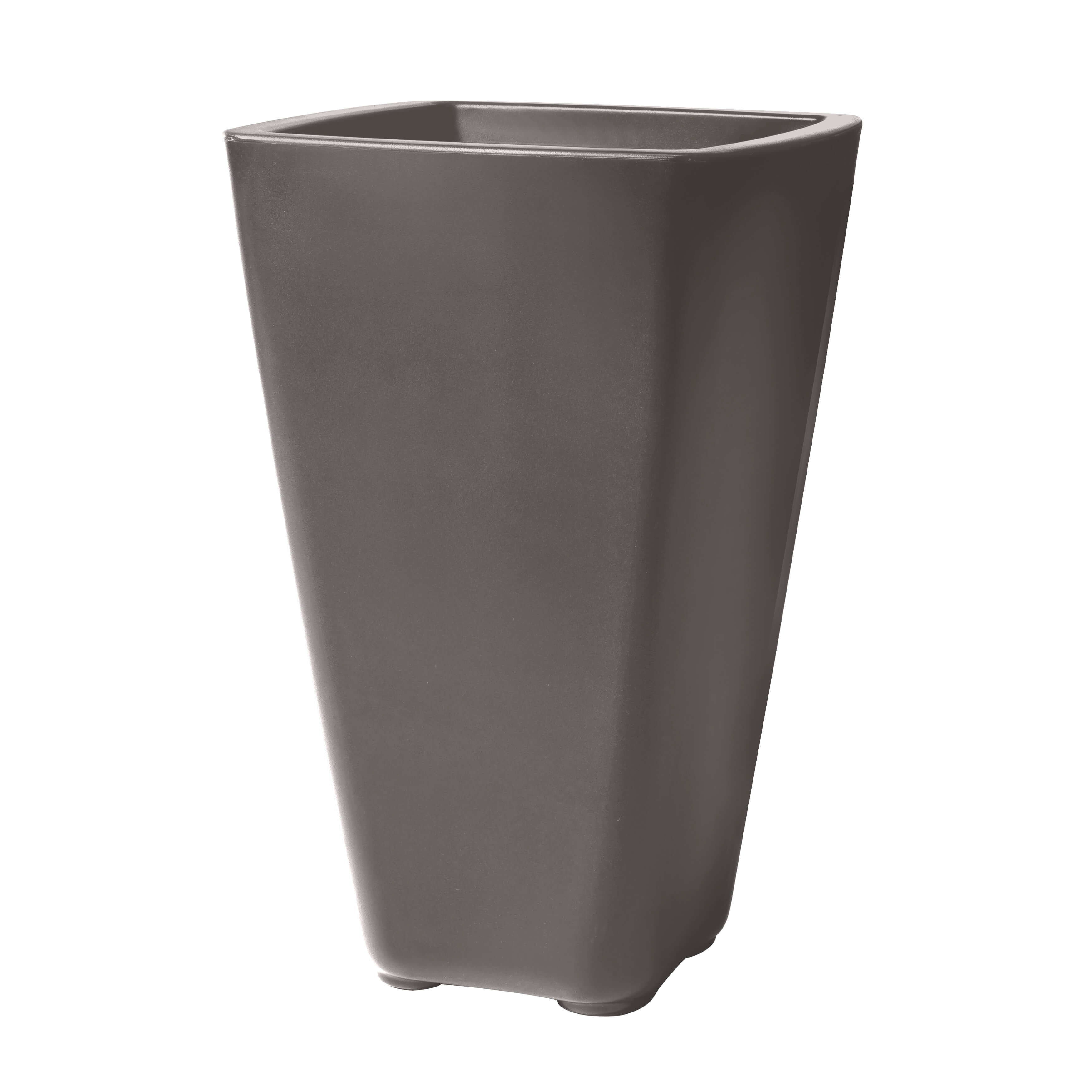 Bridgeview Tall Planter - Dark Cedar