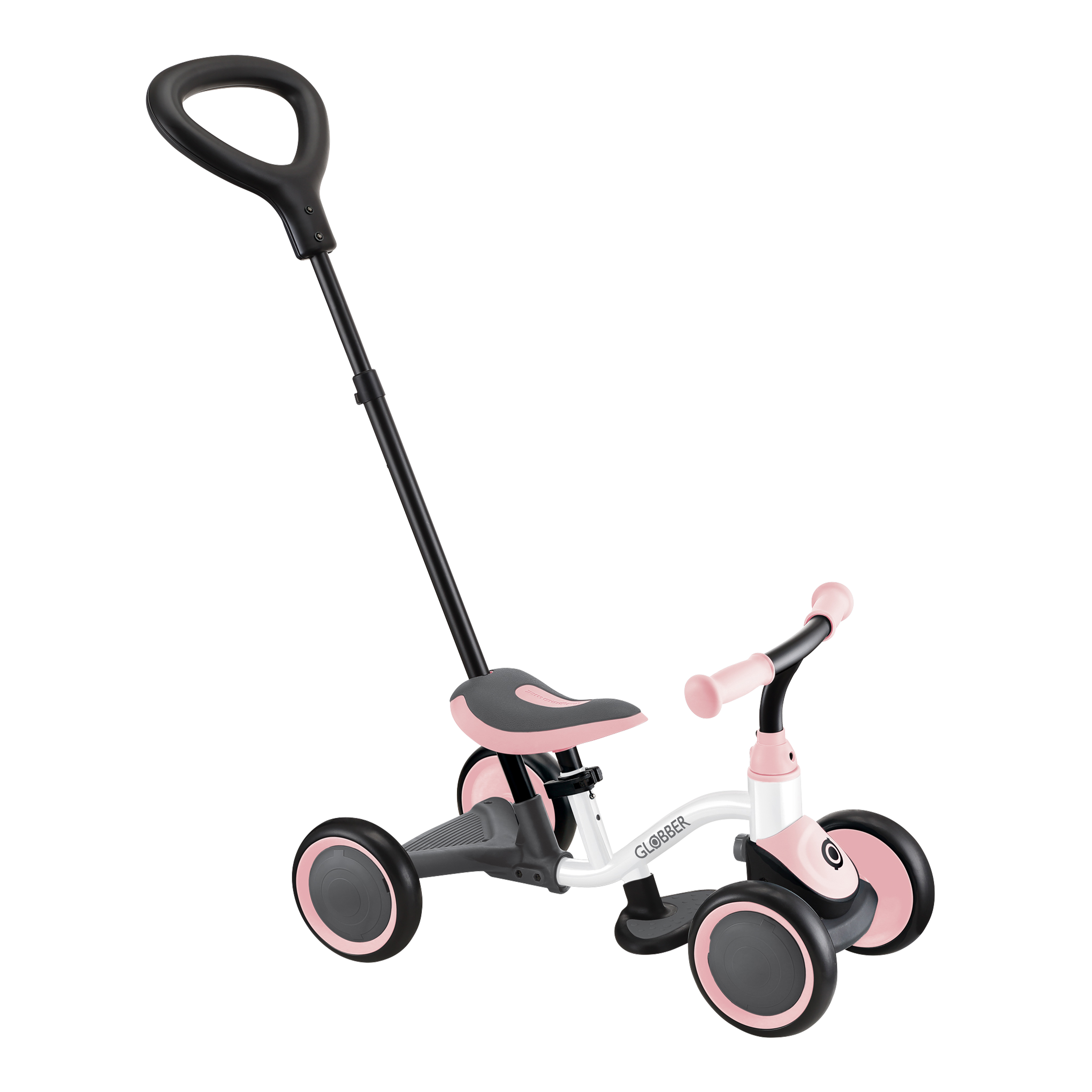 Learning Bike 3-in-1 Learning bike White Pastel Pink Learning Bike 3-in-1 Learning bike White Pastel Pink