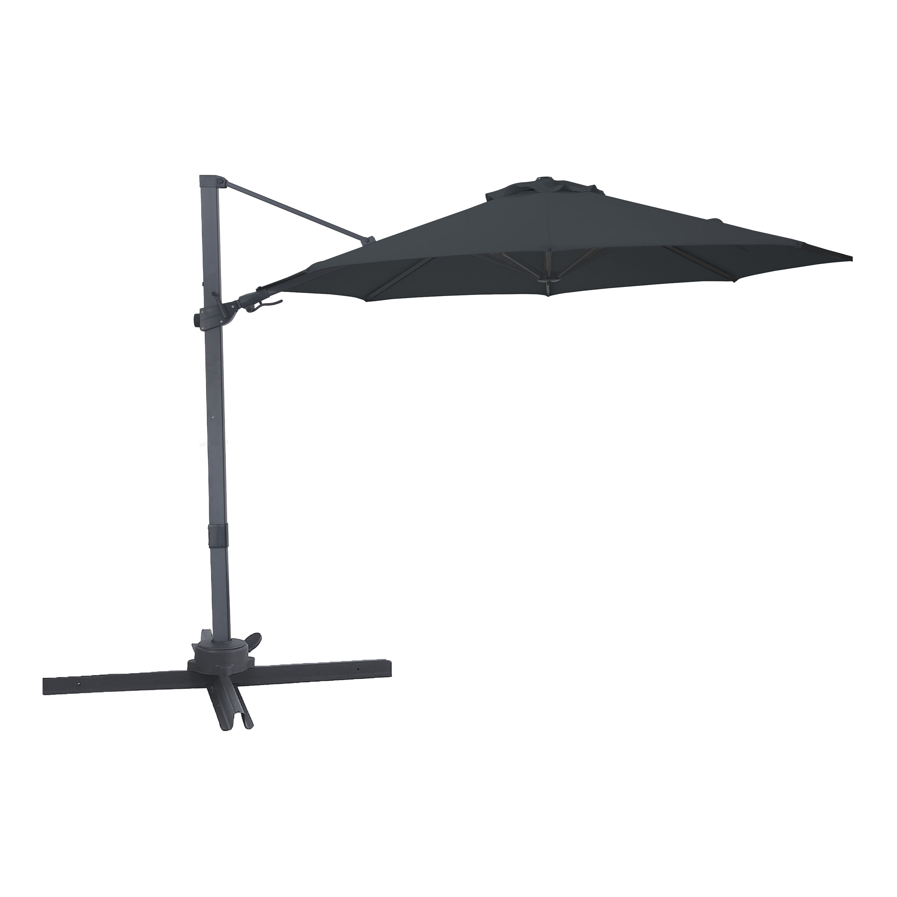 Solis Floating Parasol Ø 300cm Anthracite/Grey