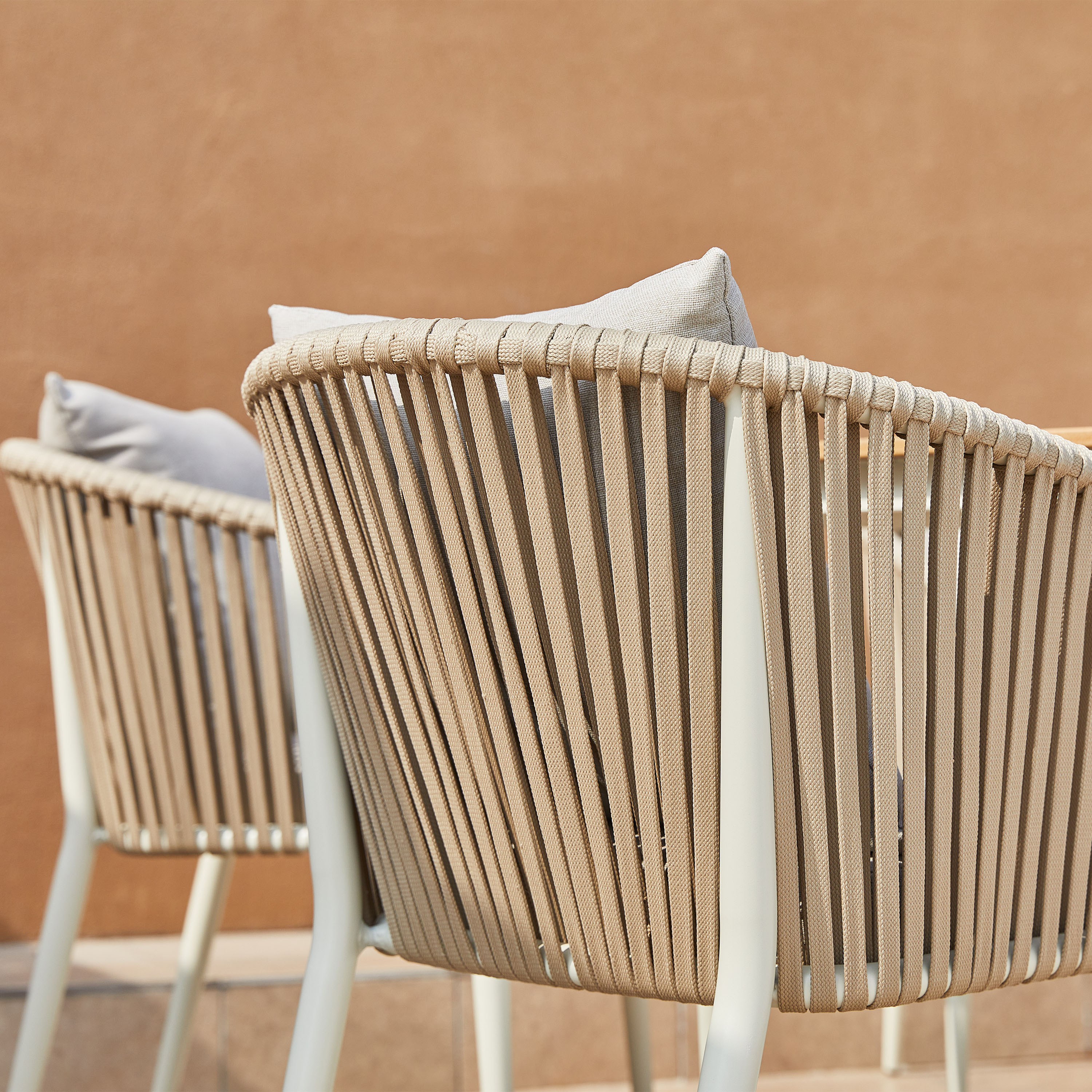Jay set - incl. 6 pcs Faye chair - Beige