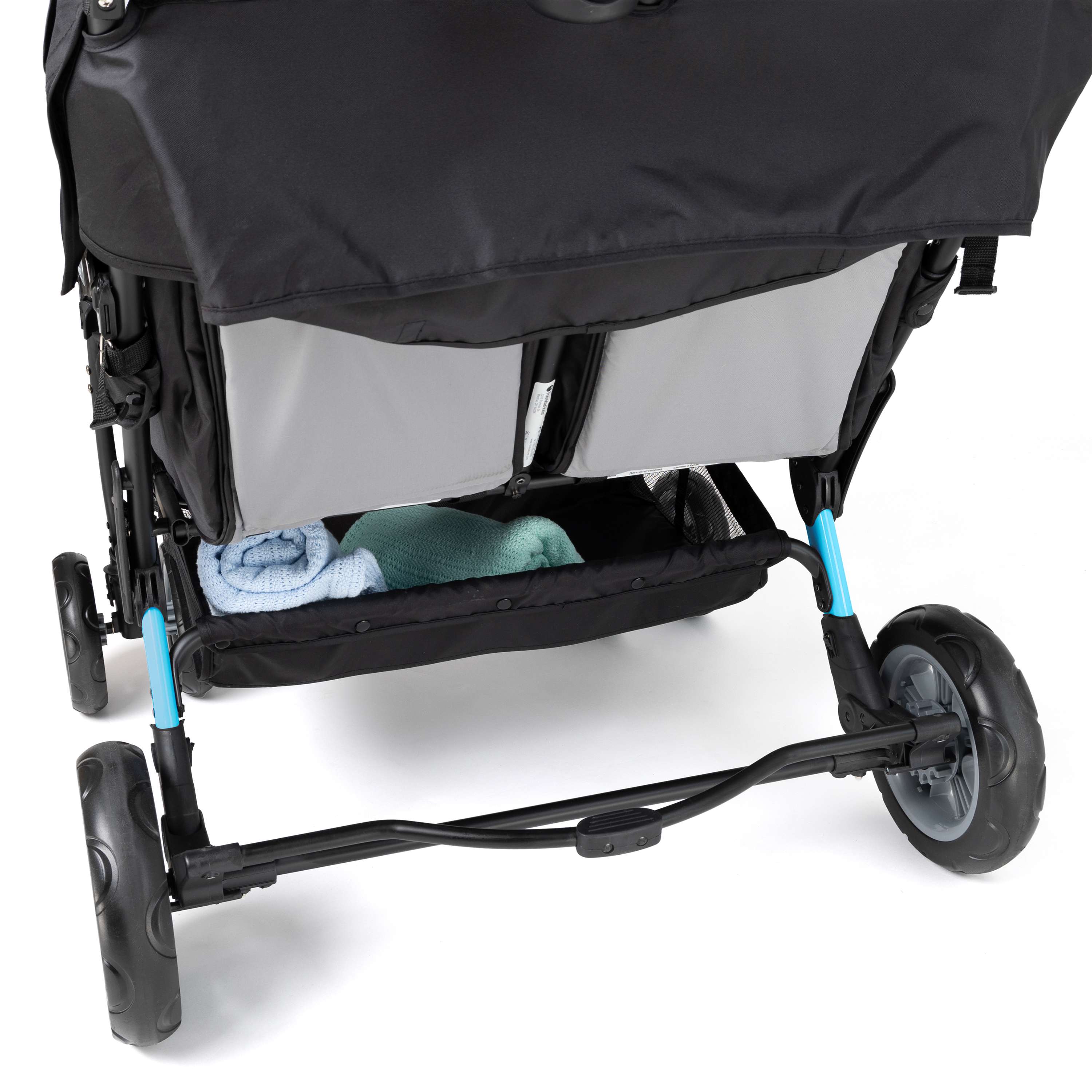 Compass 4x4 Quad Kinderwagen für 4 Kinder Türkis Compass 4x4 Quad Kinderwagen für 4 Kinder Türkis