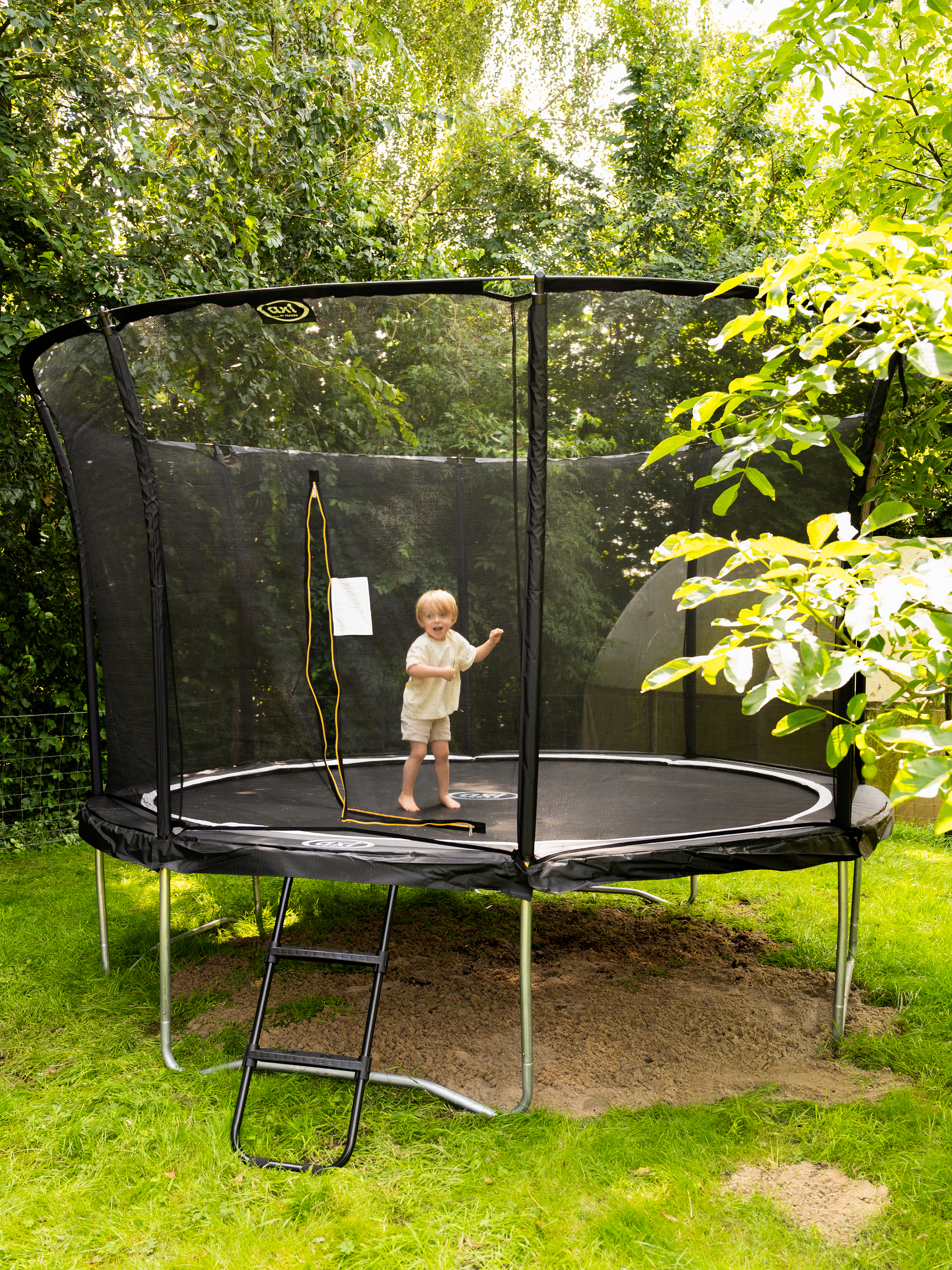 Denver Trampoline 12ft - Onground - Zwart