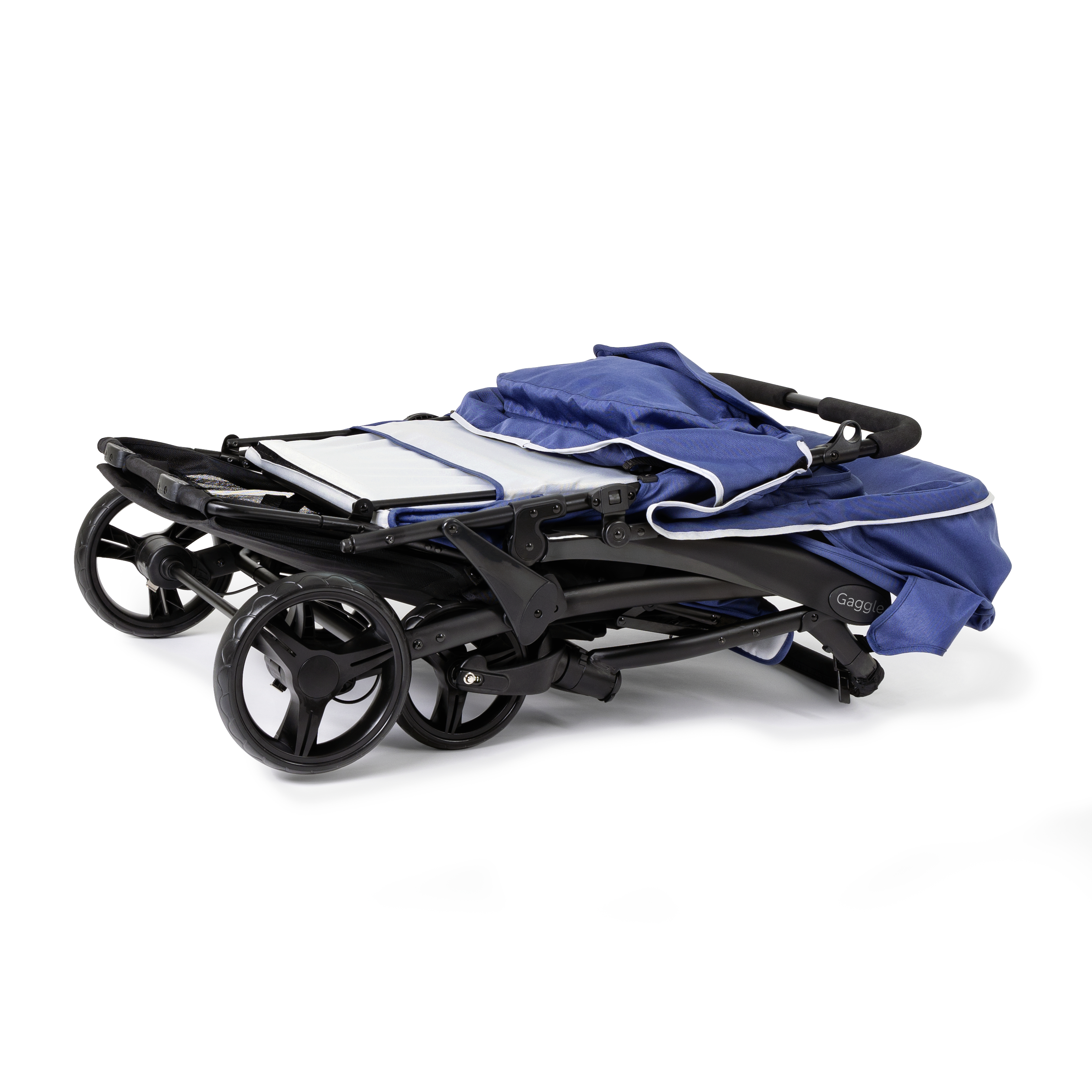 Odyssey 4 Seat Quad Stroller blue/black