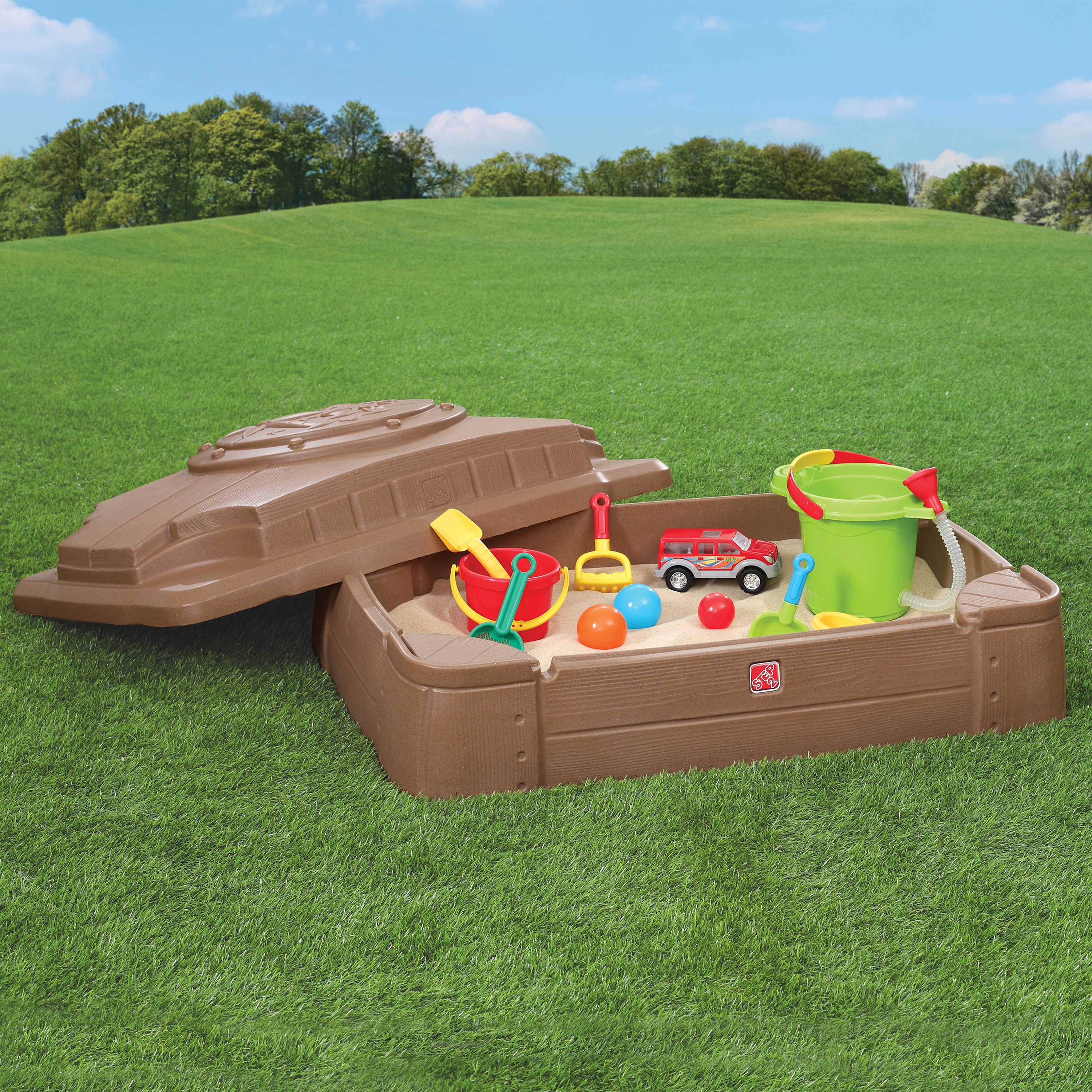 Play & Store Sandkasten