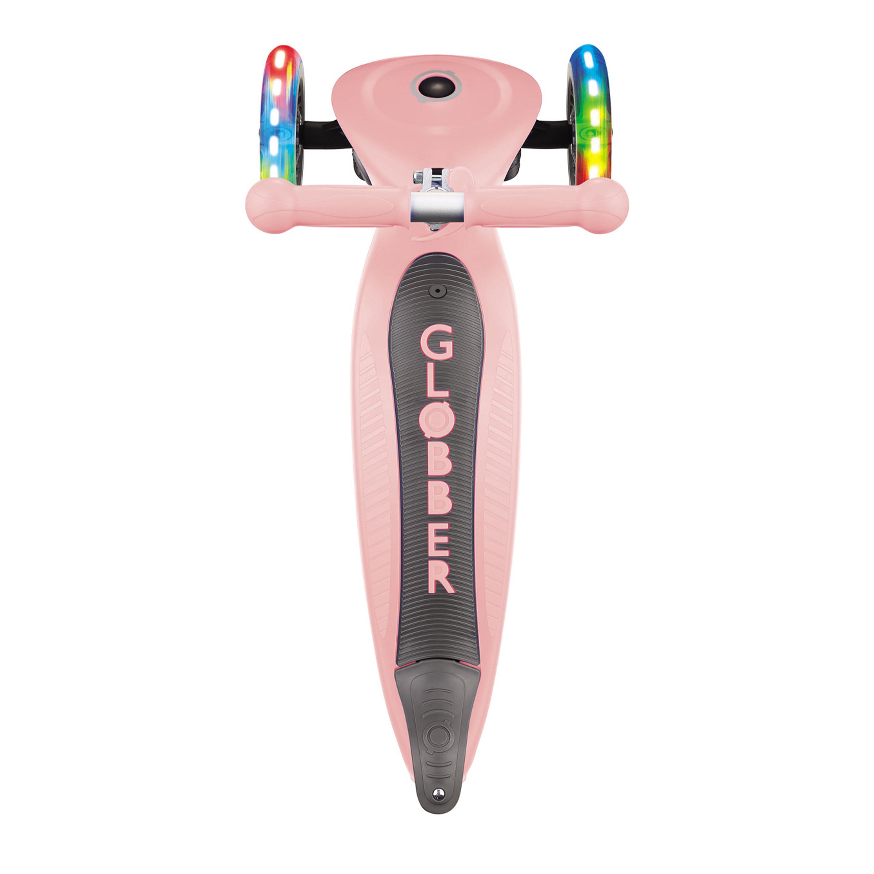 Go Up Foldable Plus Lights 3-in-1 Scooter Pastel Pink