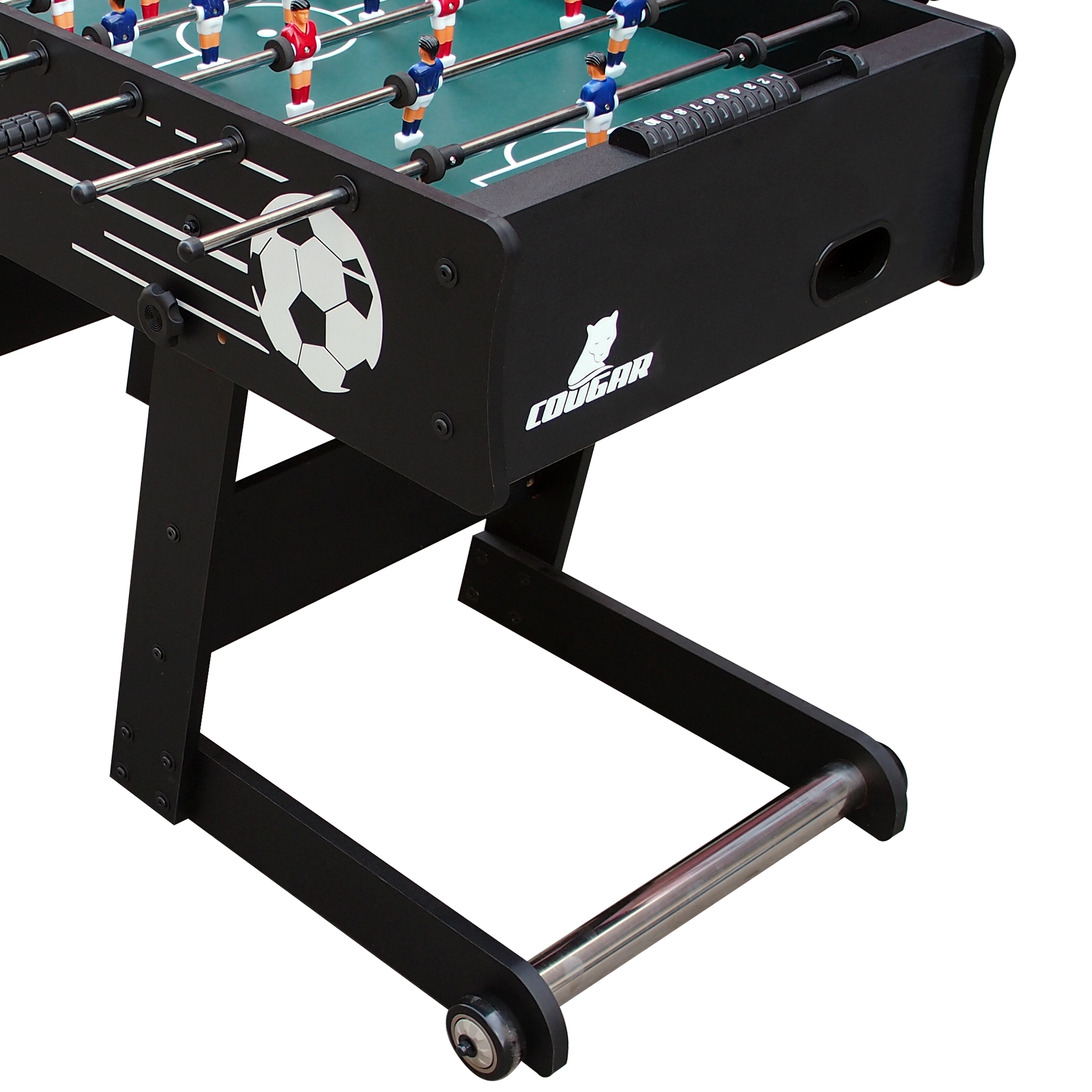 Scorpion Kick opklapbare Voetbaltafel Zwart