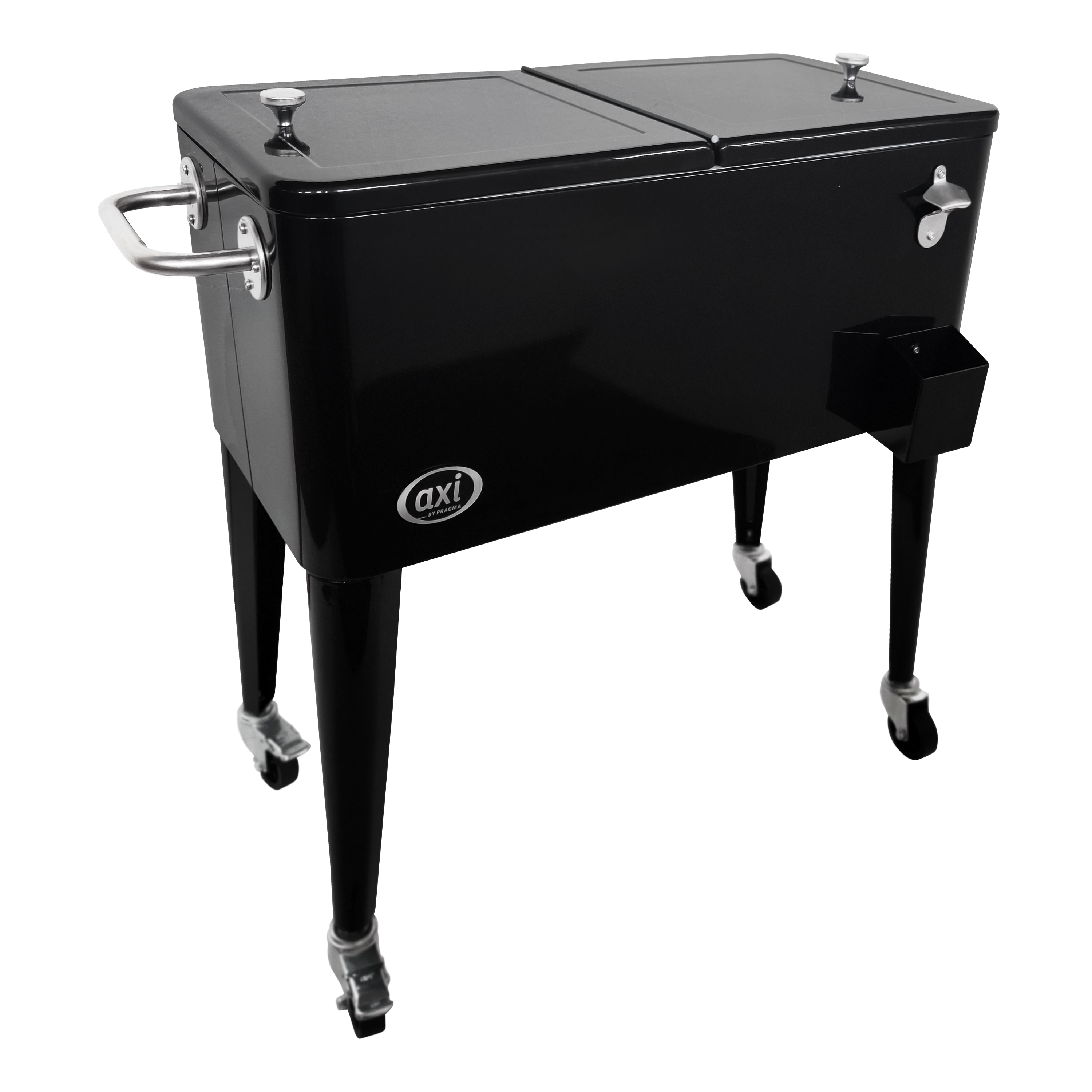 Retro Cooler Zwart