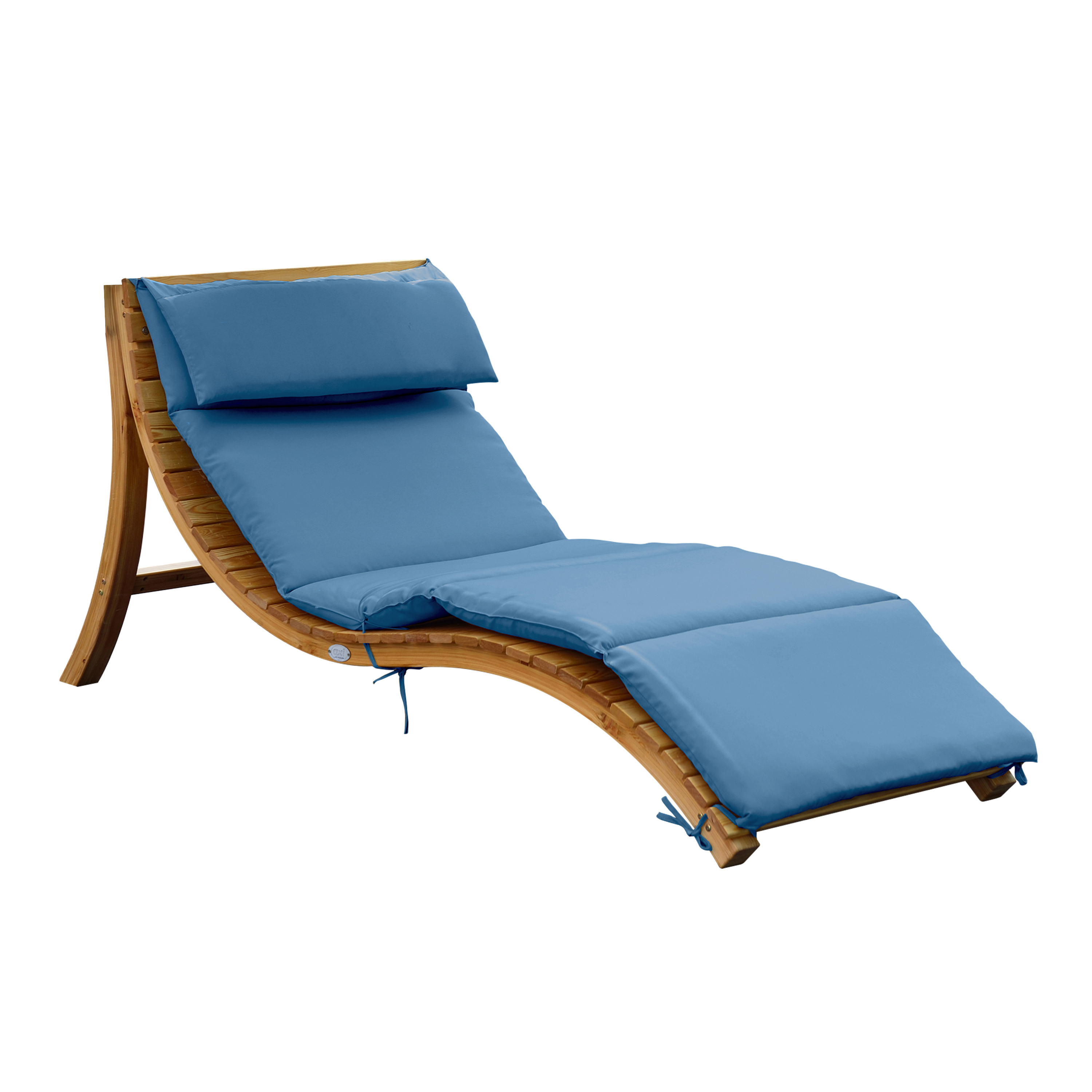 Salina lounger with sunshade Blue