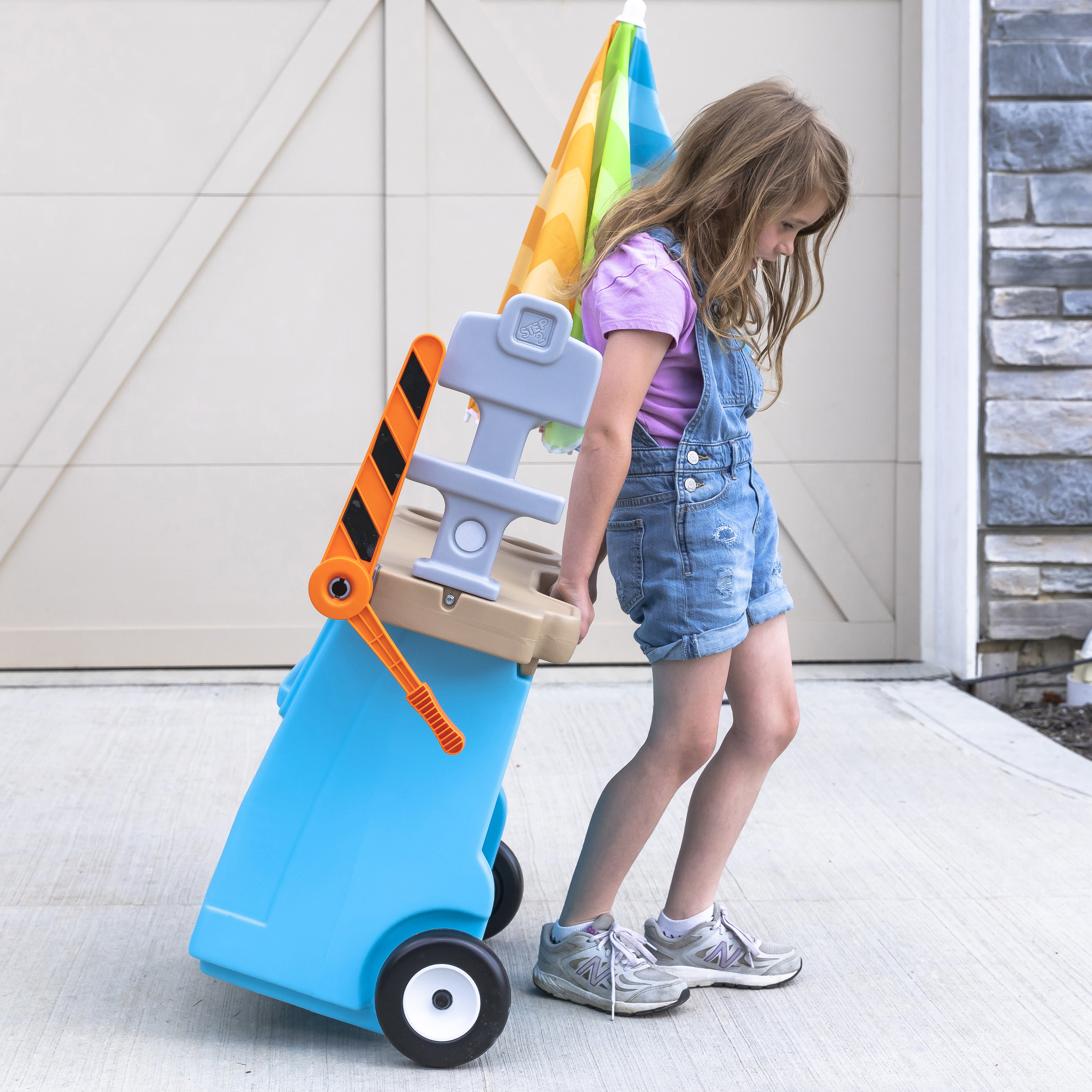 Stop & Go Marchande Enfant avec accessoires