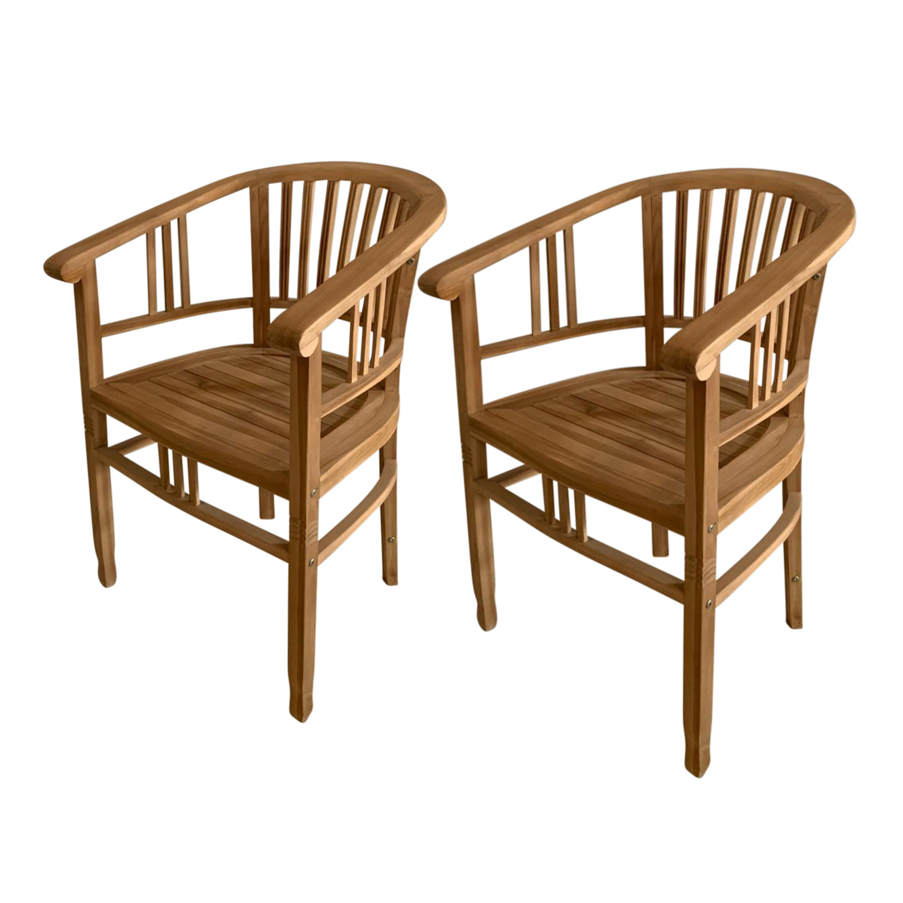 Hani/Talia 150 cm Tuinset 7-delig Teak