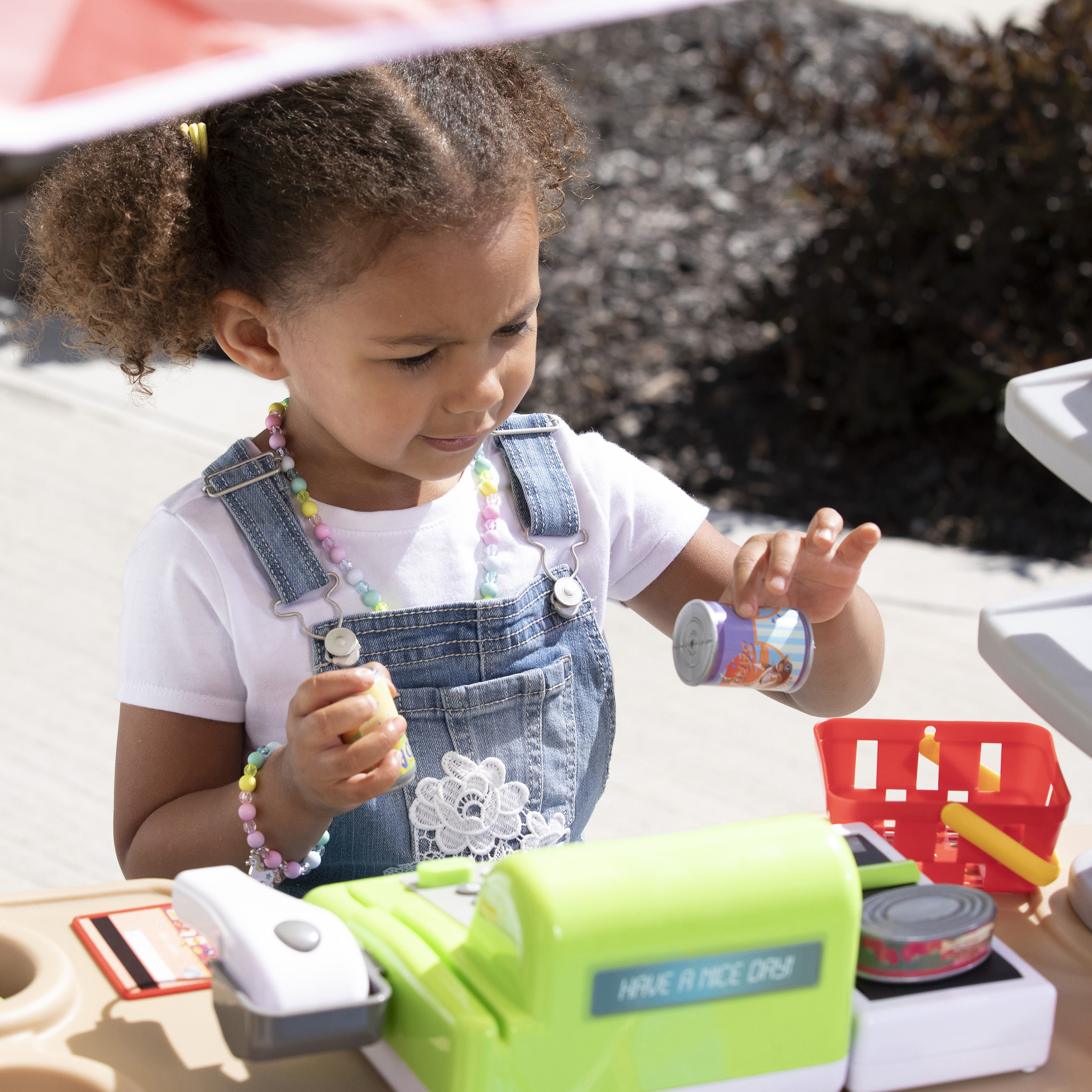 Stop & Go Marchande Enfant avec accessoires